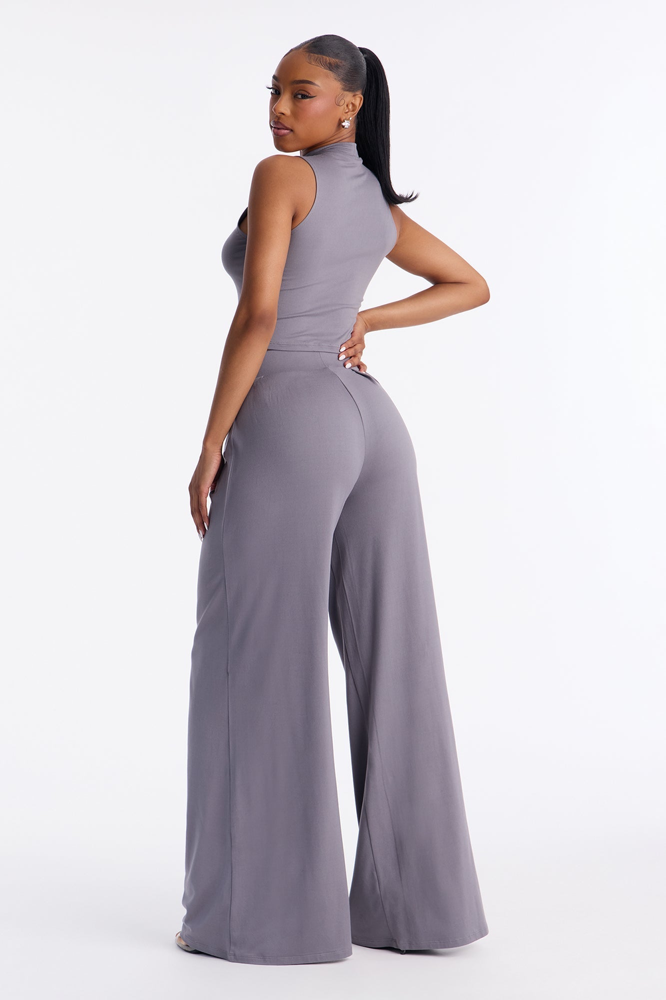Endless Moment Pant Set - Grey