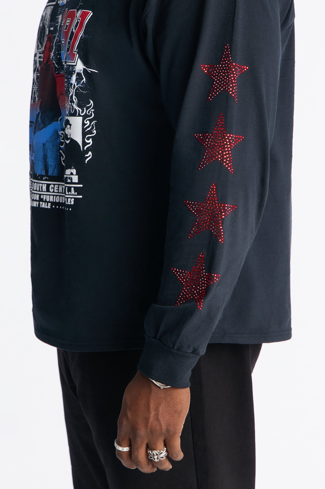 Boyz N The Hood Once Upon A Time Long Sleeve Tee - Black