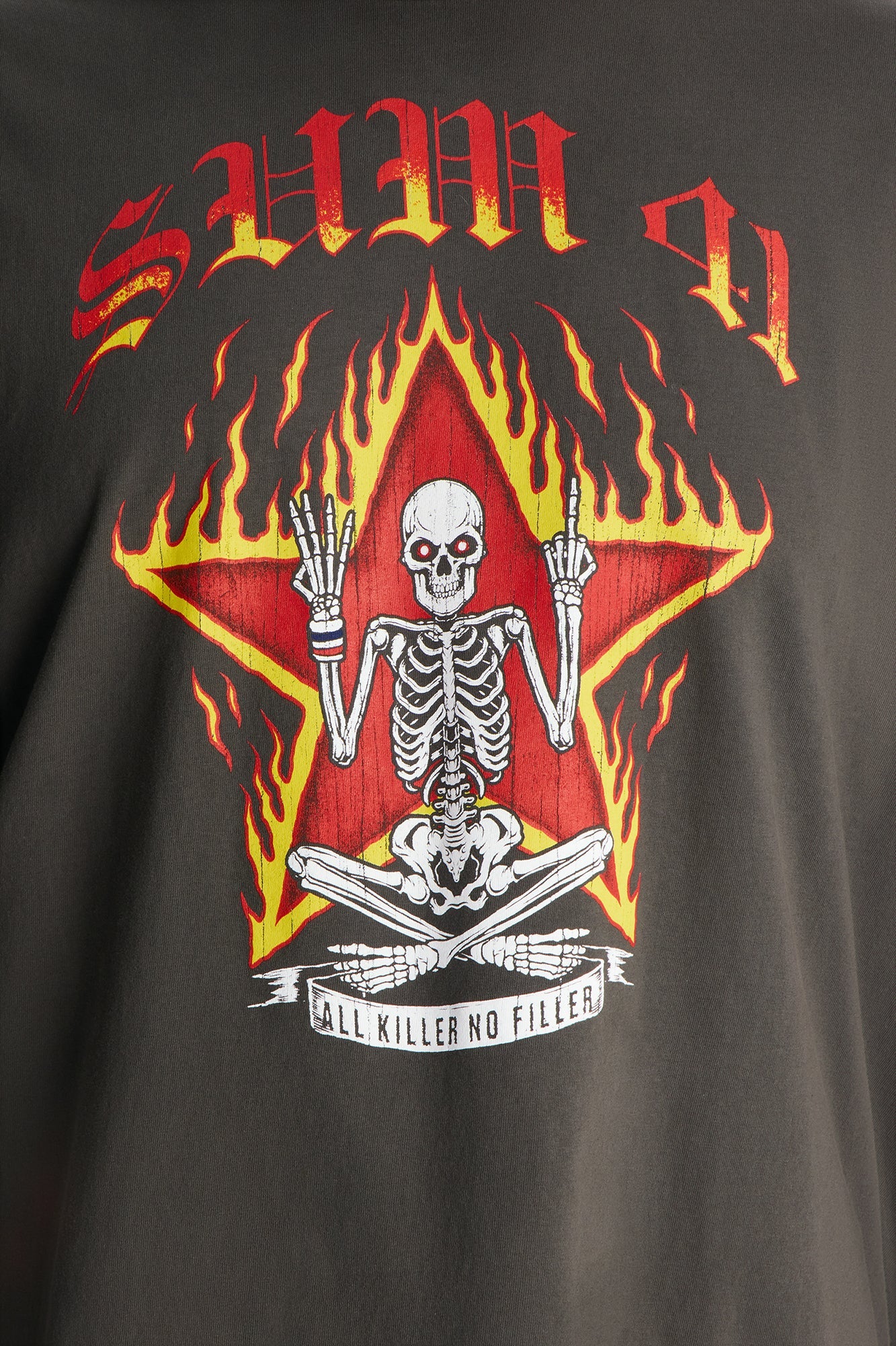 Sum 41 No Filler Short Sleeve Tee - Black