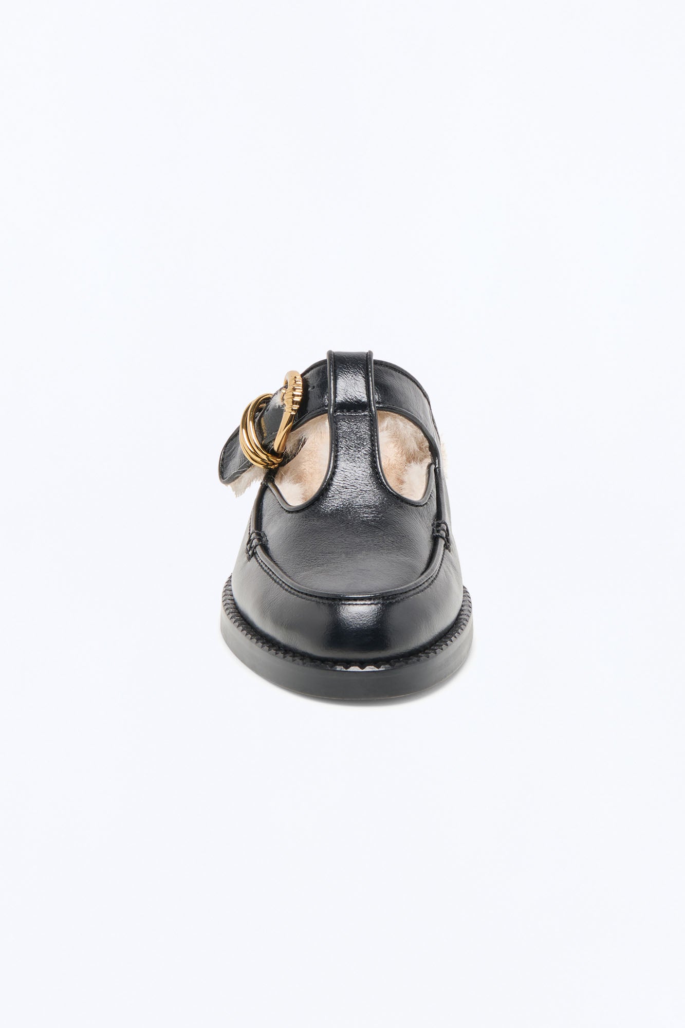 Dolce Vita Harlah Leather Flats - Black