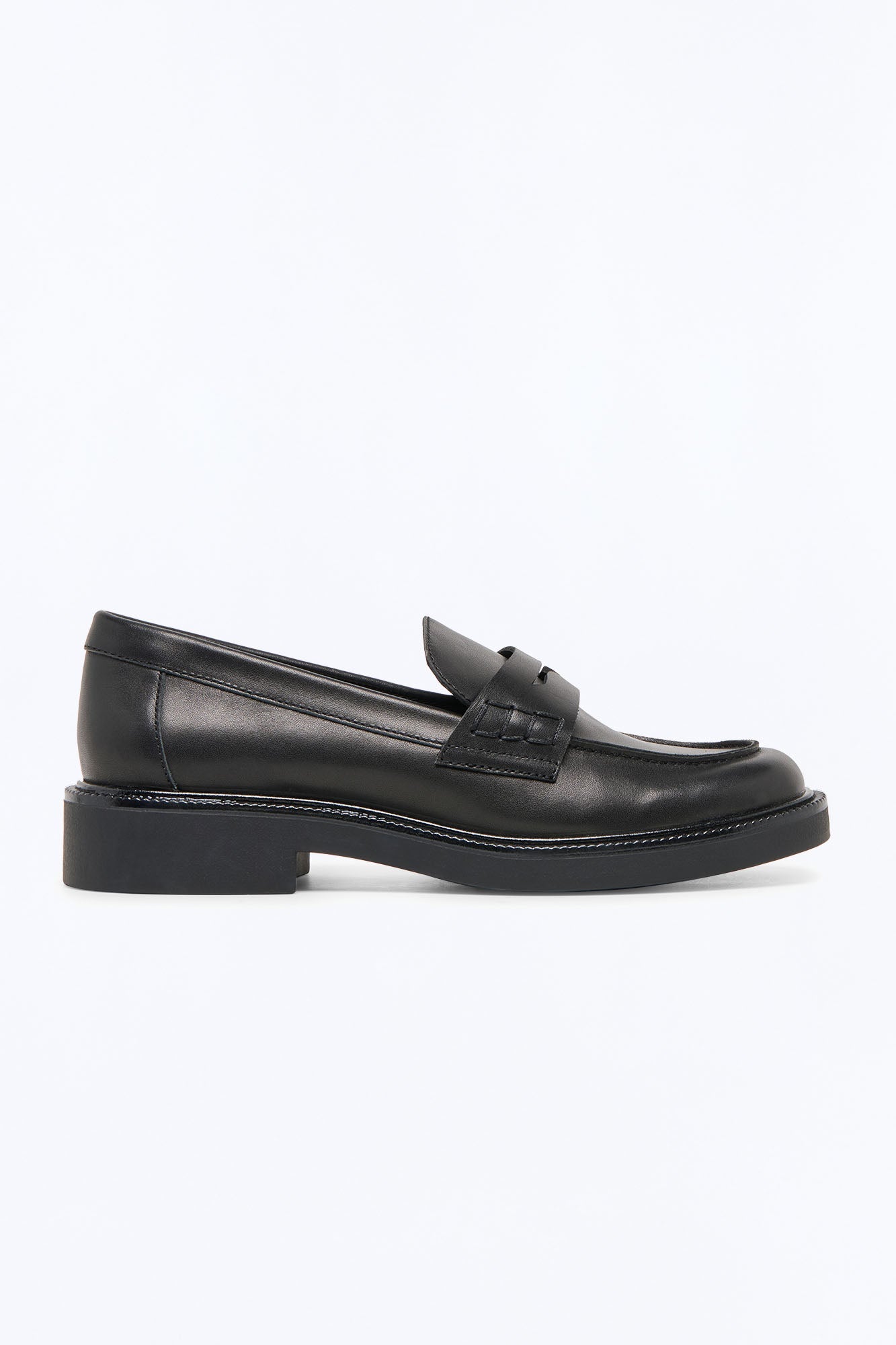 Dolce Vita Tiggy Crinkle Patent Loafers - Black