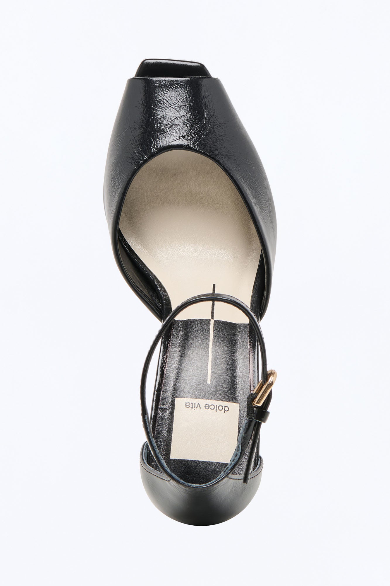 Dolce Vita Serlo Peep Toe Heels - Black