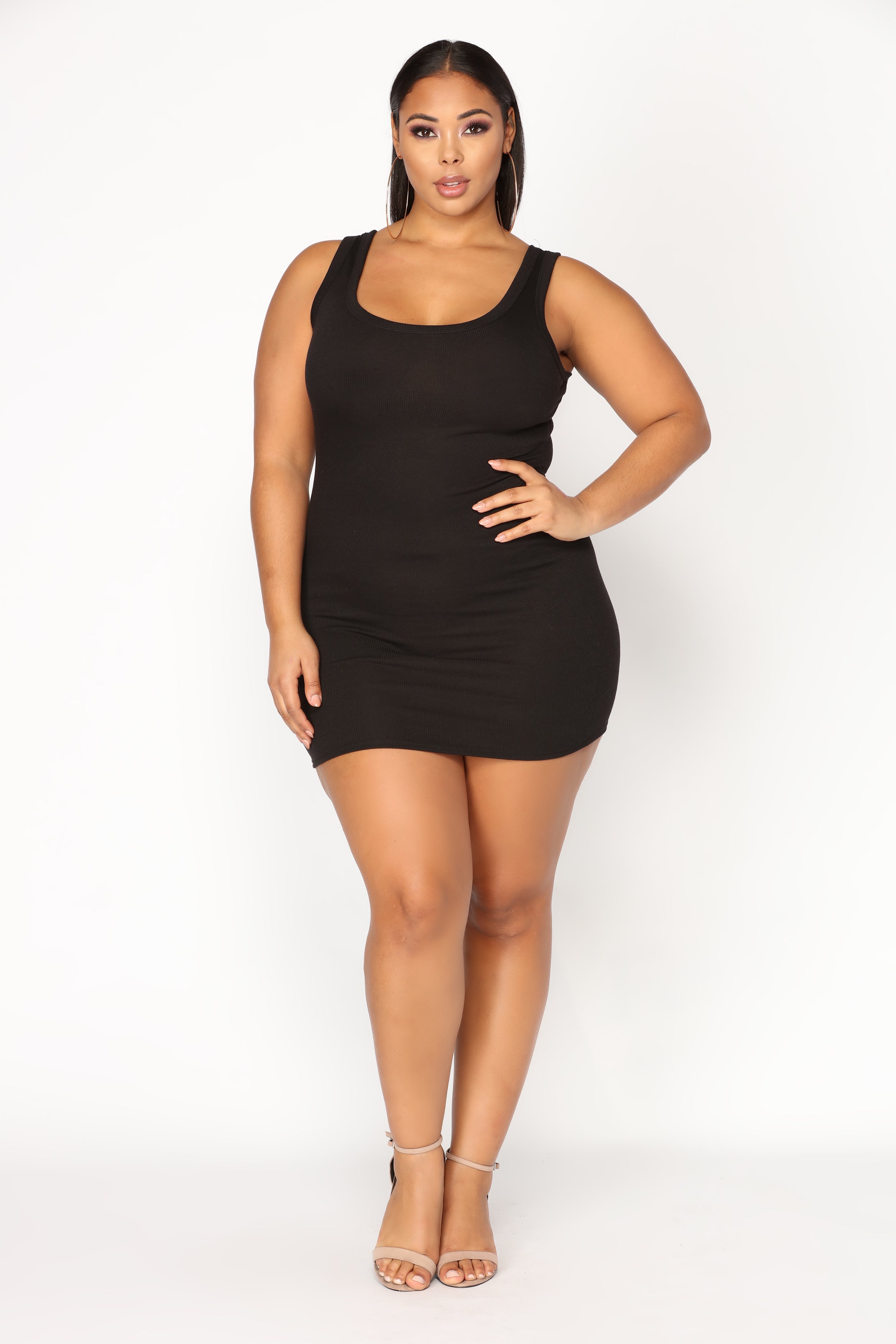 One Of The Boys Dress - Black