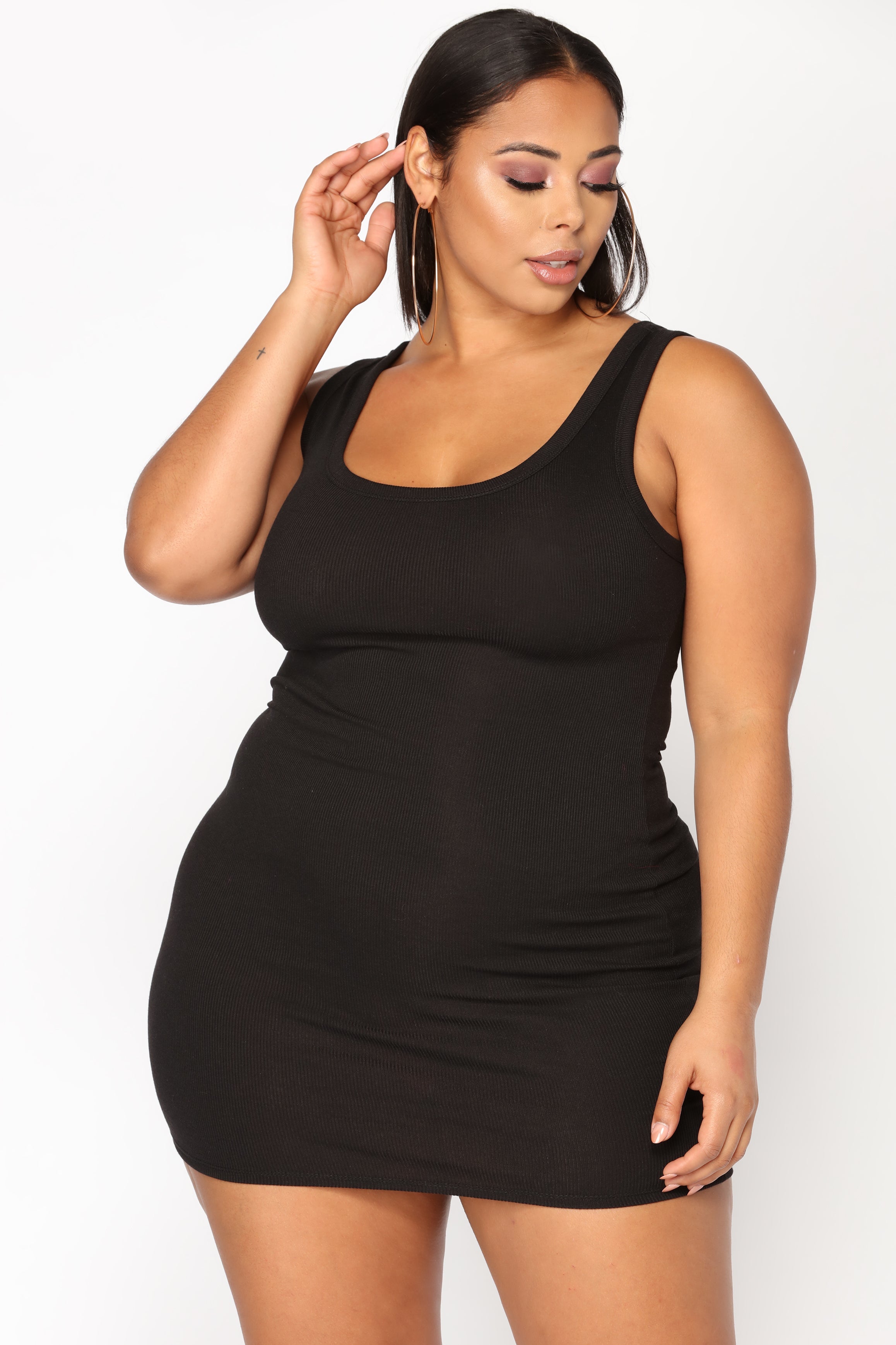 One Of The Boys Dress - Black