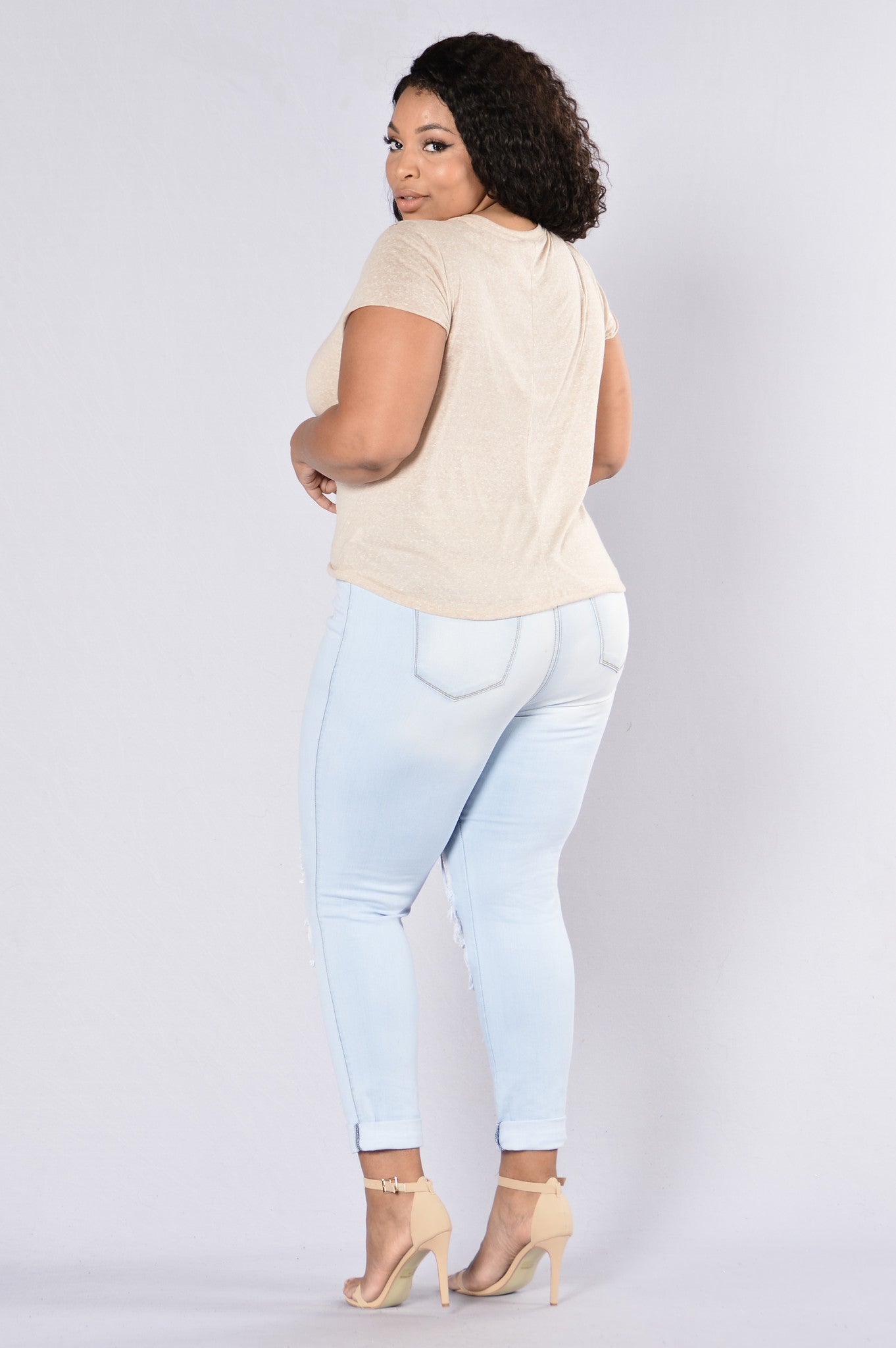 Beach Bum Jeans - Light Blue