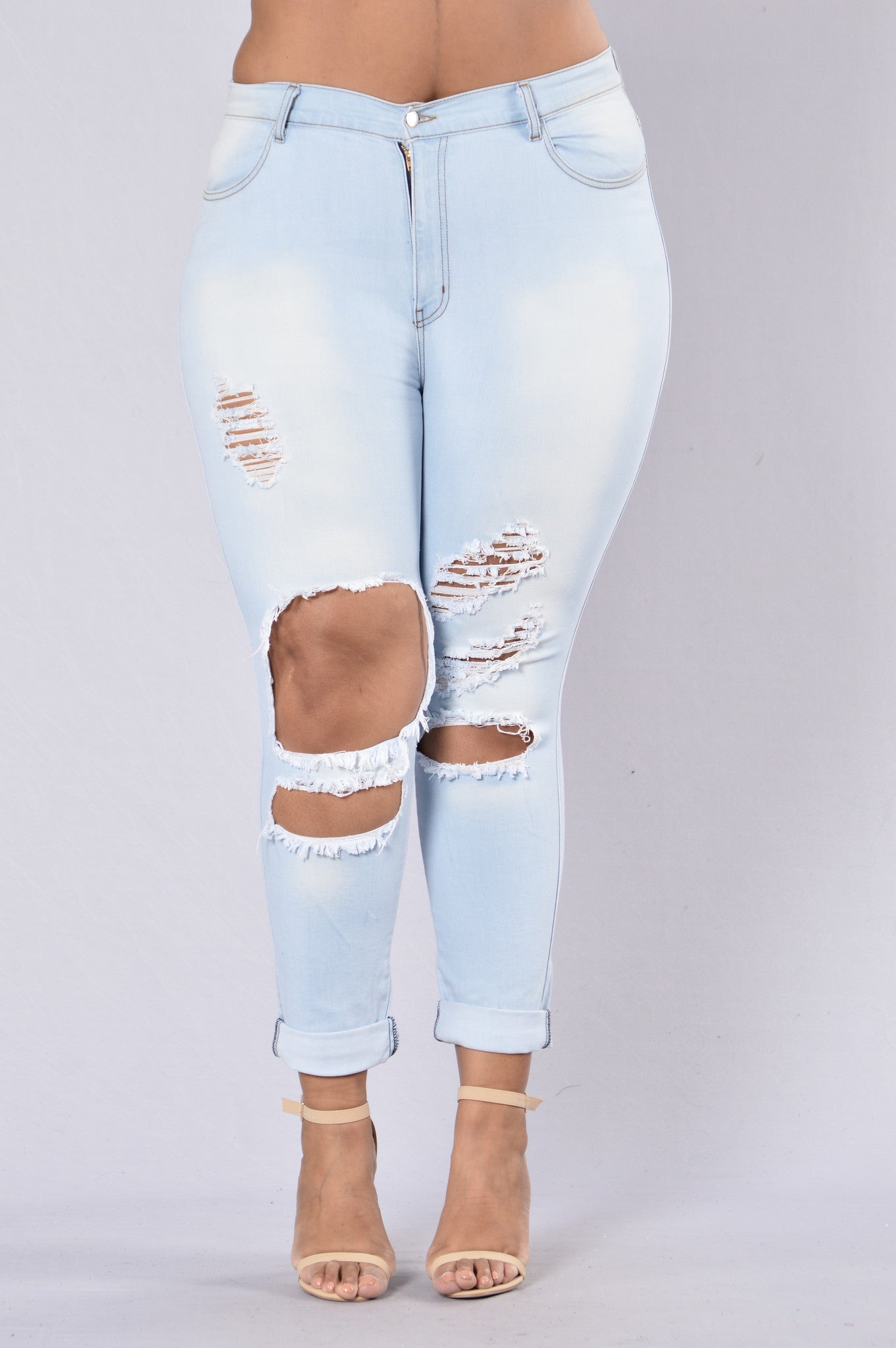 Beach Bum Jeans - Light Blue