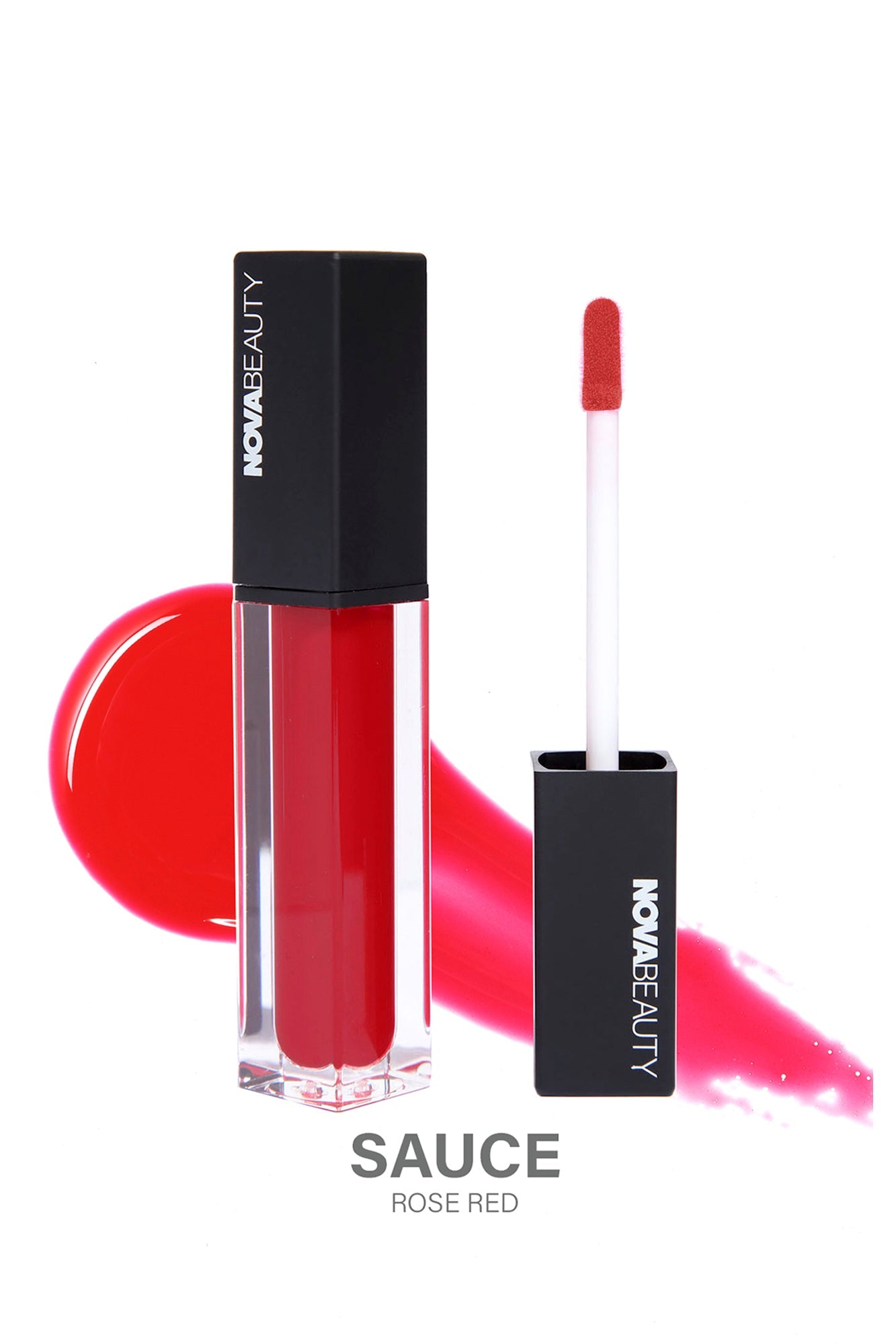 NOVABEAUTY Moisturizing Rich Glow Lip Gloss - Sauce