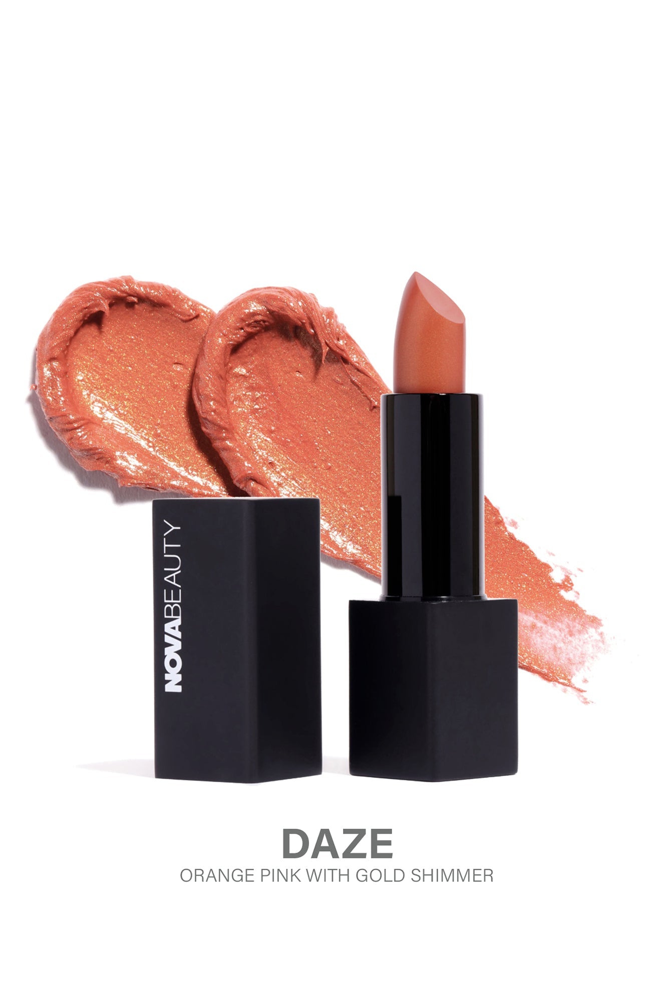 NOVABEAUTY Perfect Pout Shimmering Cream Lipstick - Daze