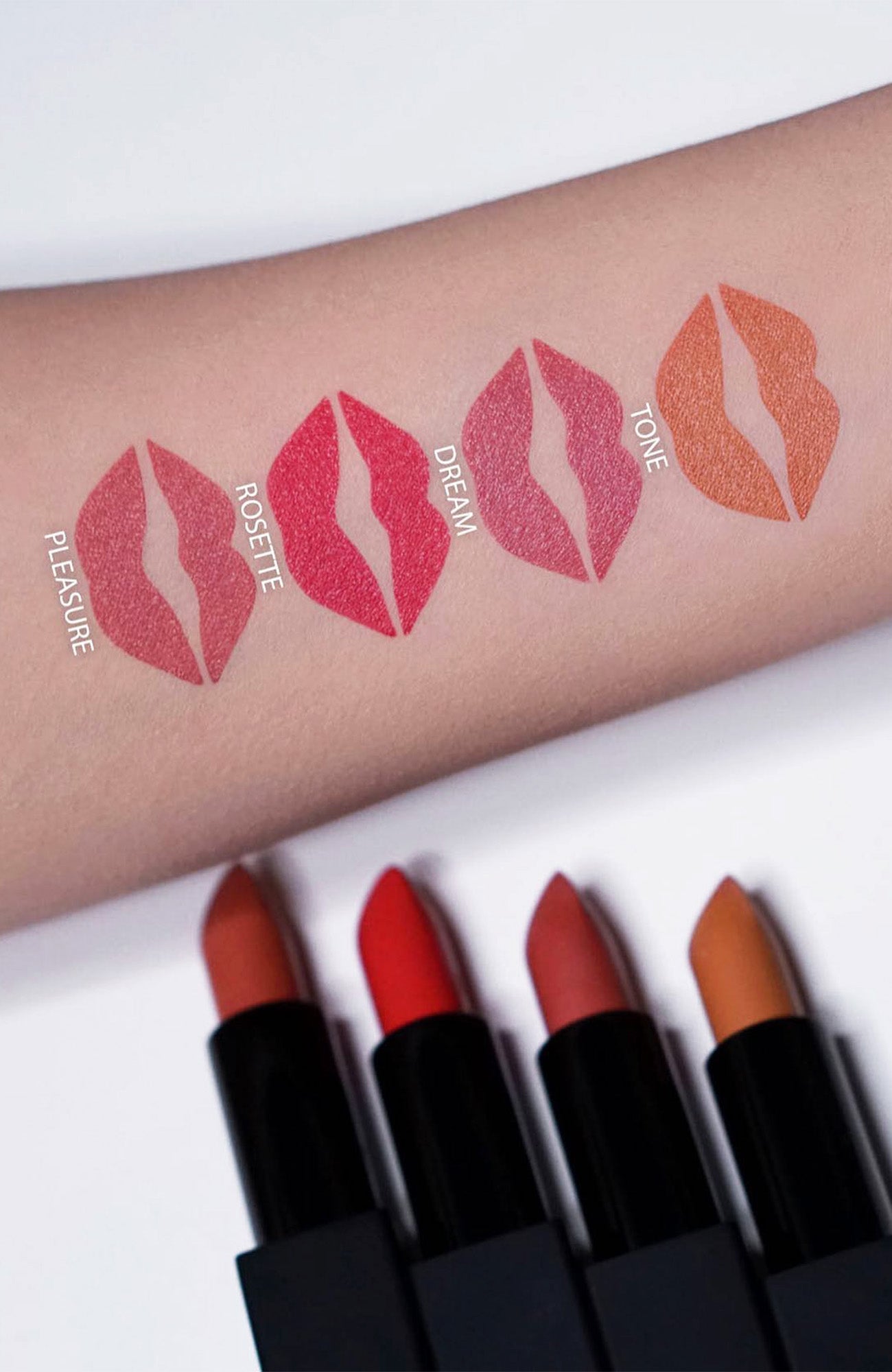 NOVABEAUTY Perfect Pout Luminous Cream Lipstick - Rosette