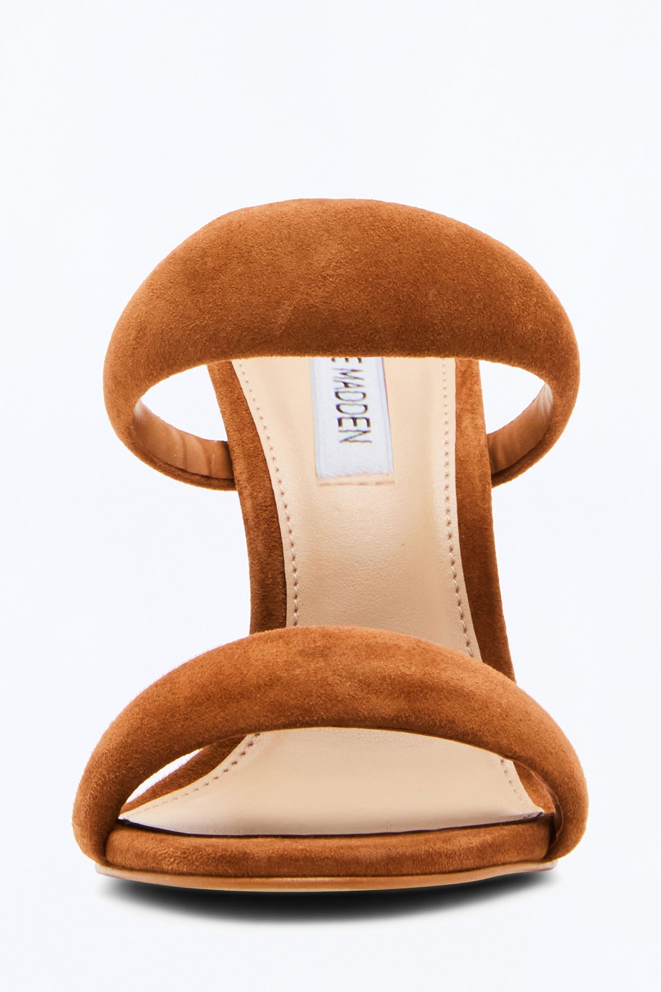 Steve Madden Saturn Suede Stiletto Heels - Chestnut