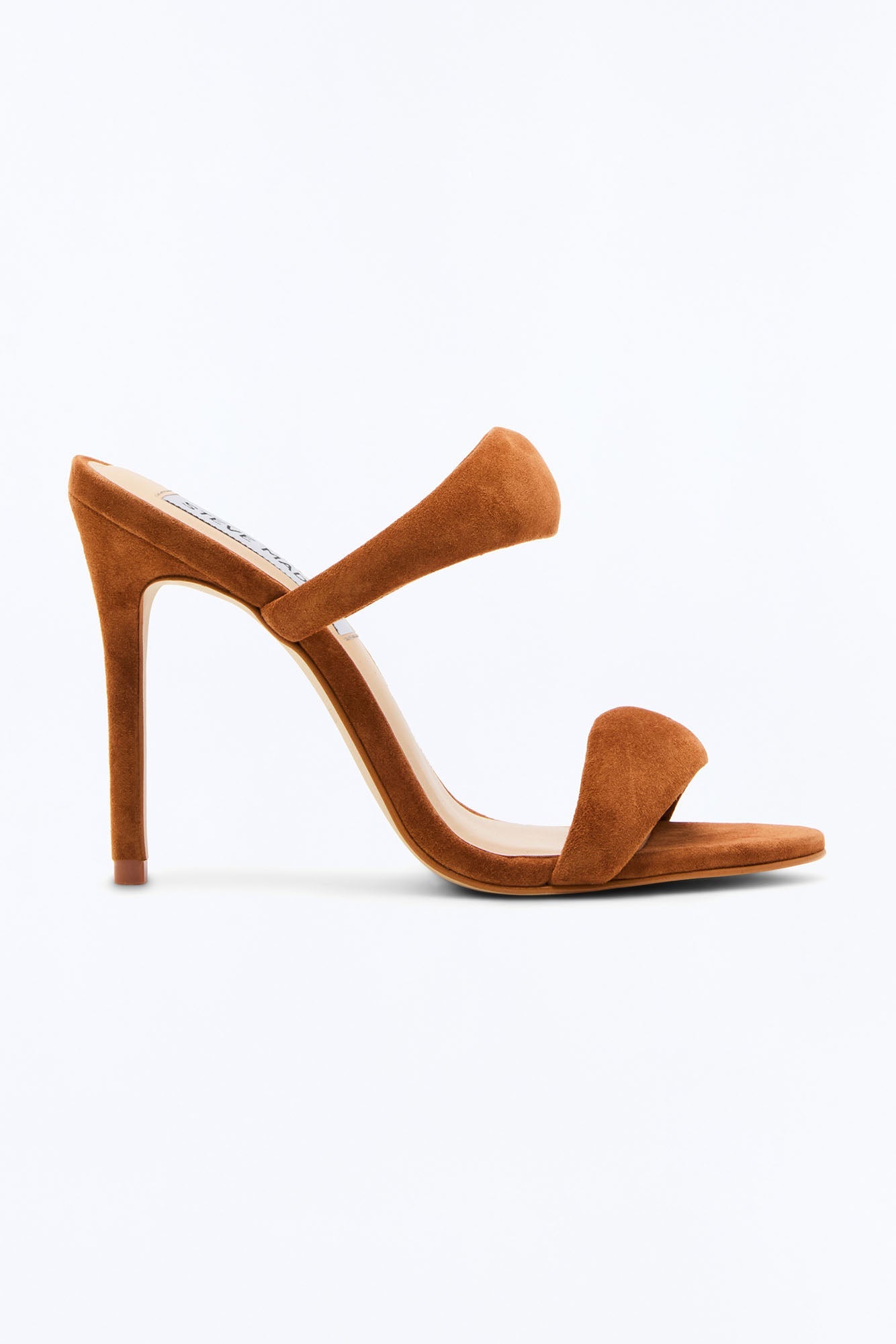 Steve Madden Saturn Suede Stiletto Heels - Chestnut