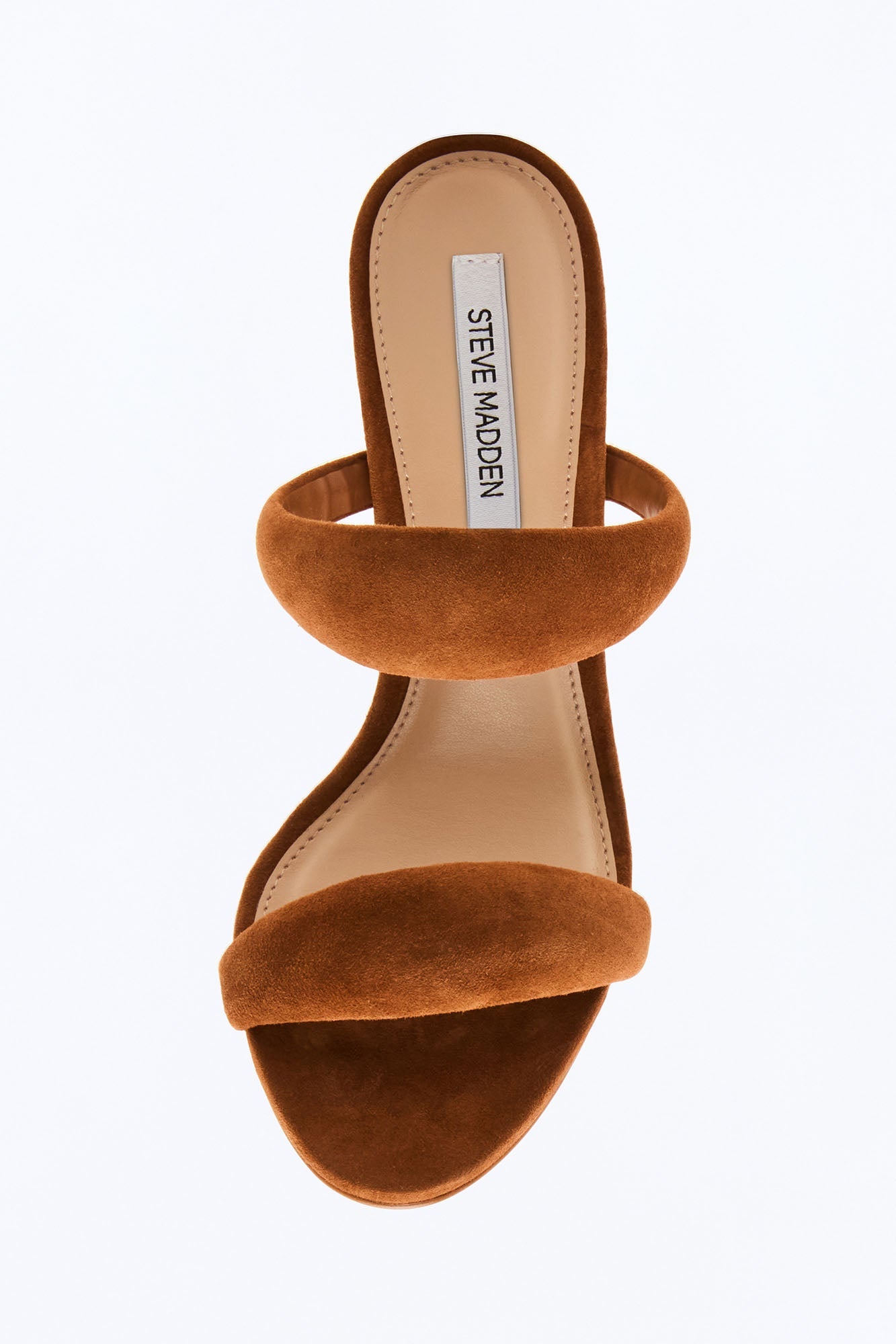 Steve Madden Saturn Suede Stiletto Heels - Chestnut