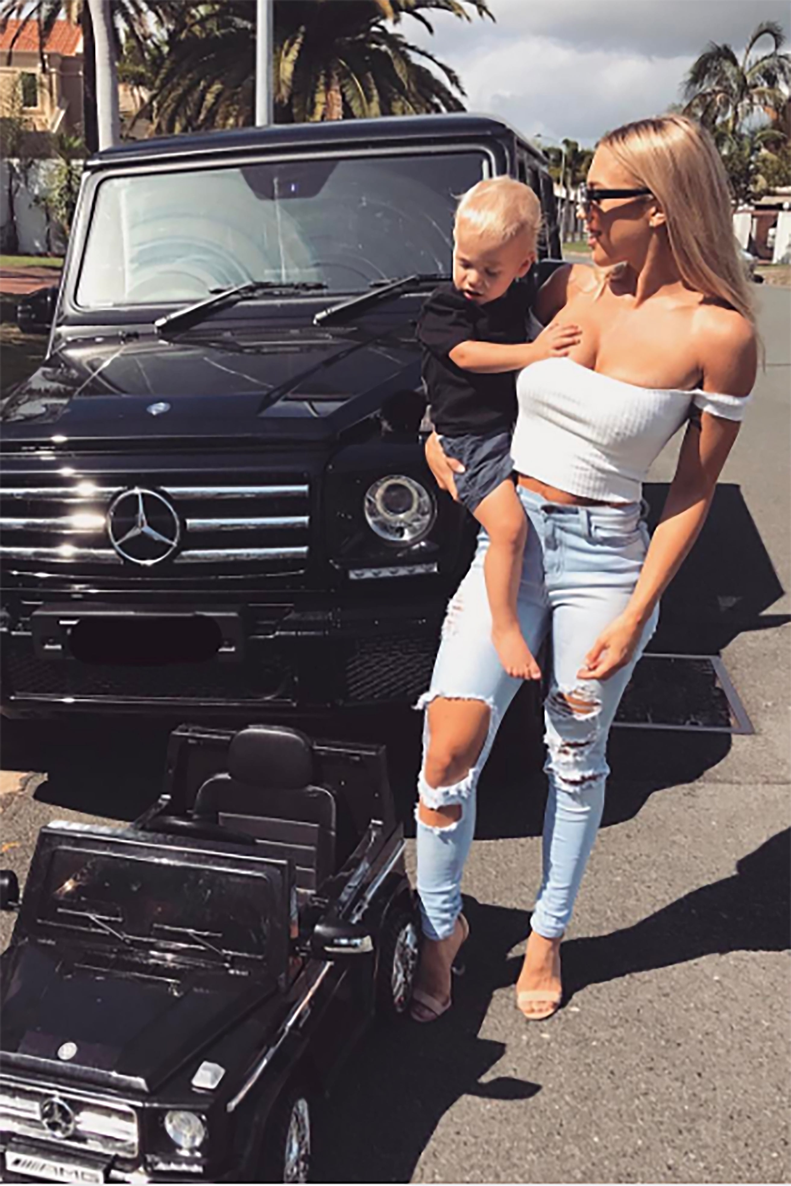 Beach Bum Jeans - Light Blue