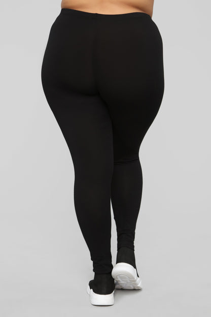 Kim Basic Legging - Black