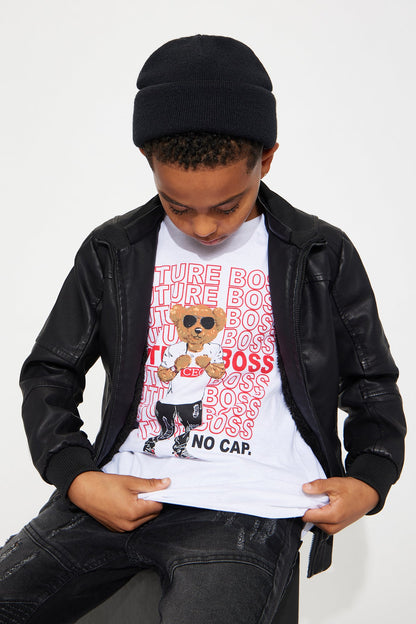 Mini Your Future Boss Short Sleeve Tee - White