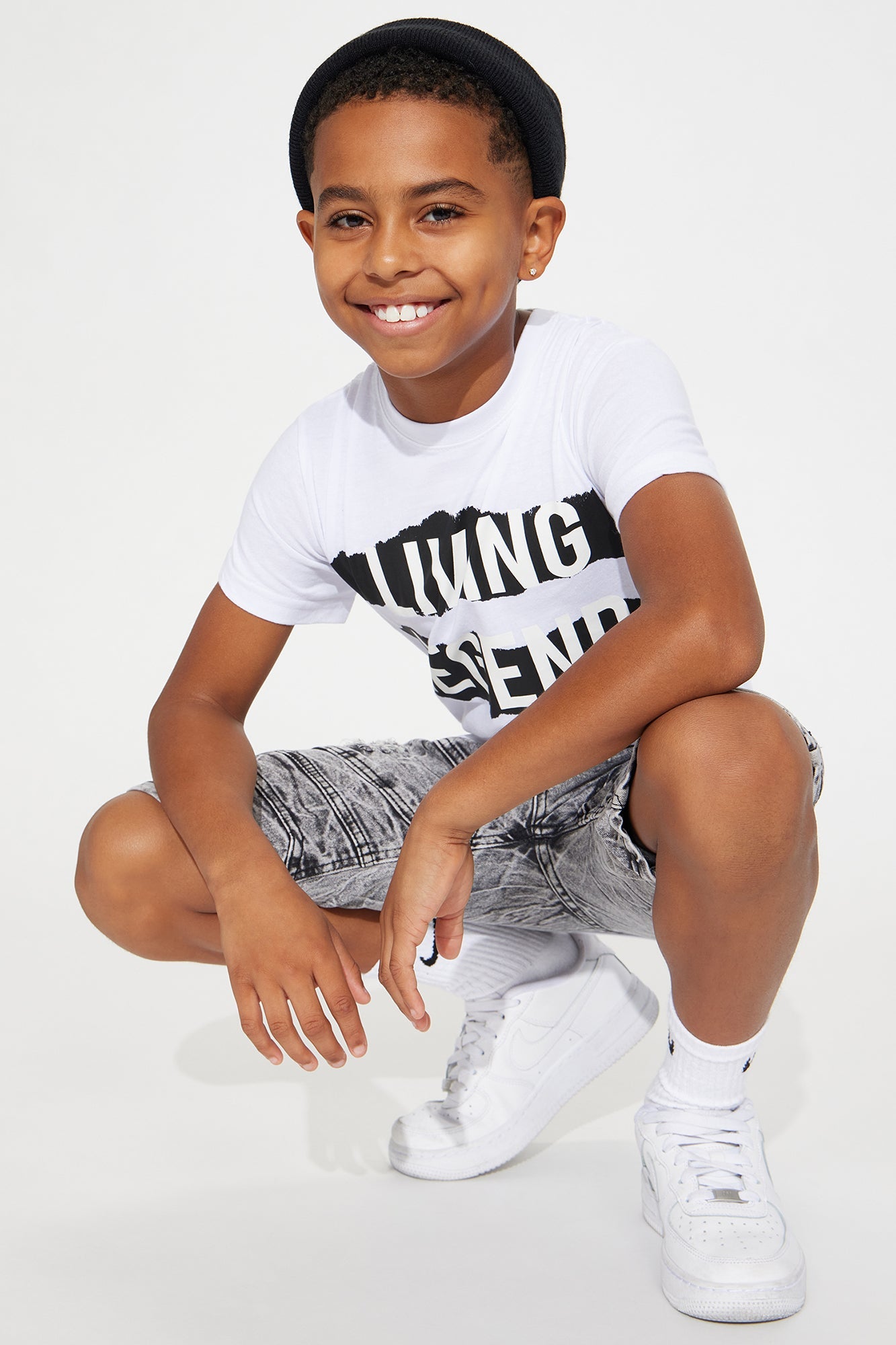 Mini A Living Legend Short Sleeve Tee - White