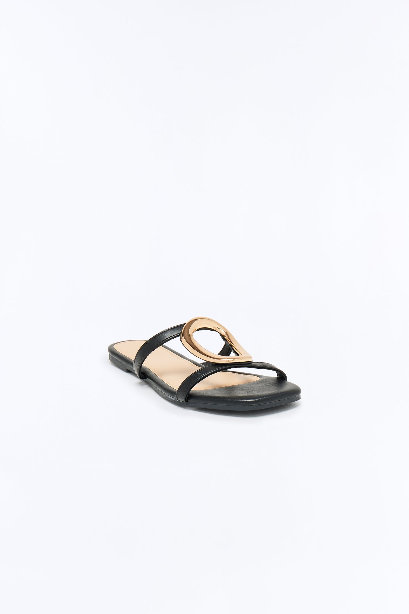 Caribbean Islands Hardware Sandals - Black