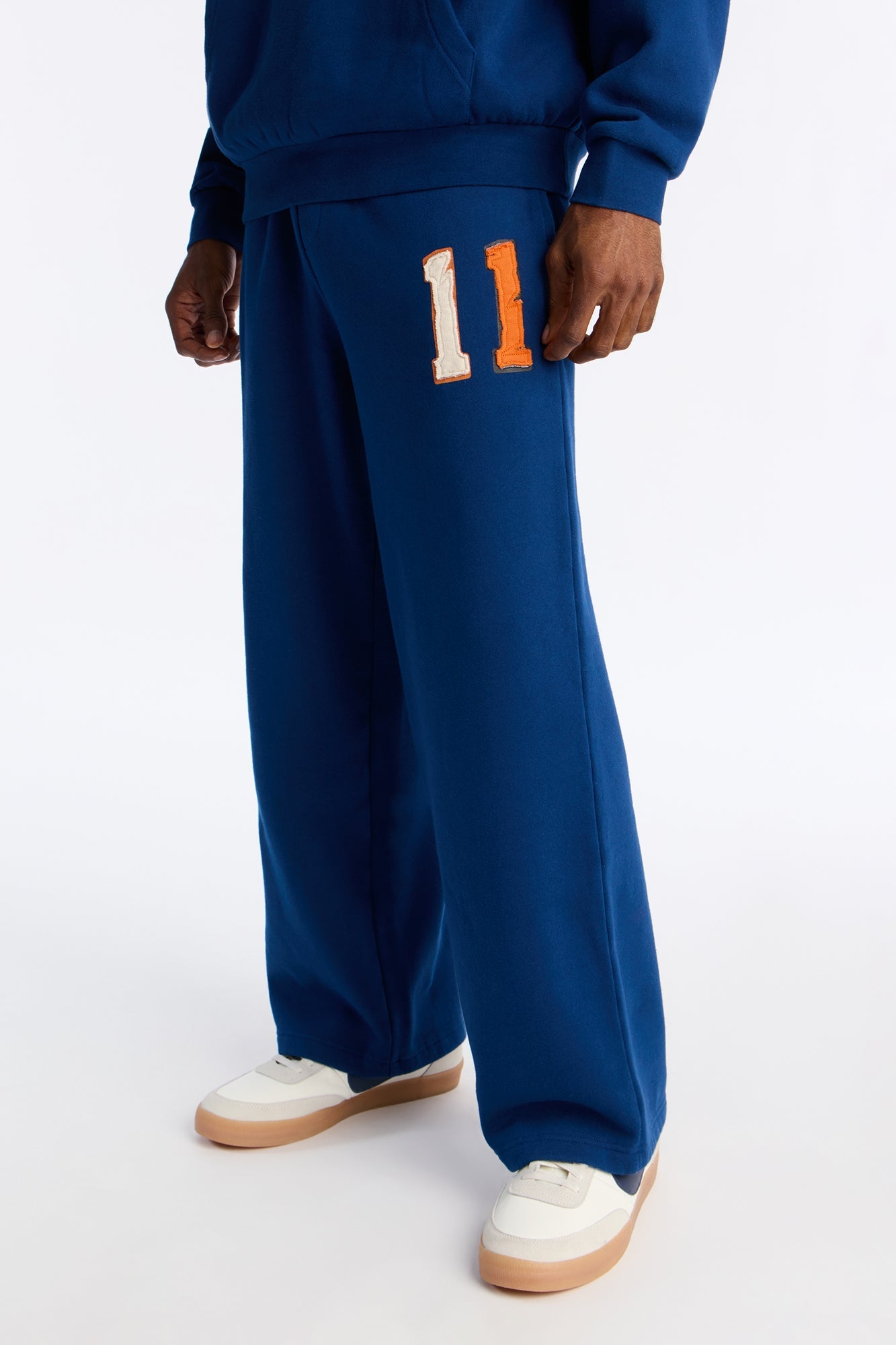 Broadway Patch Sweatpants - Navy