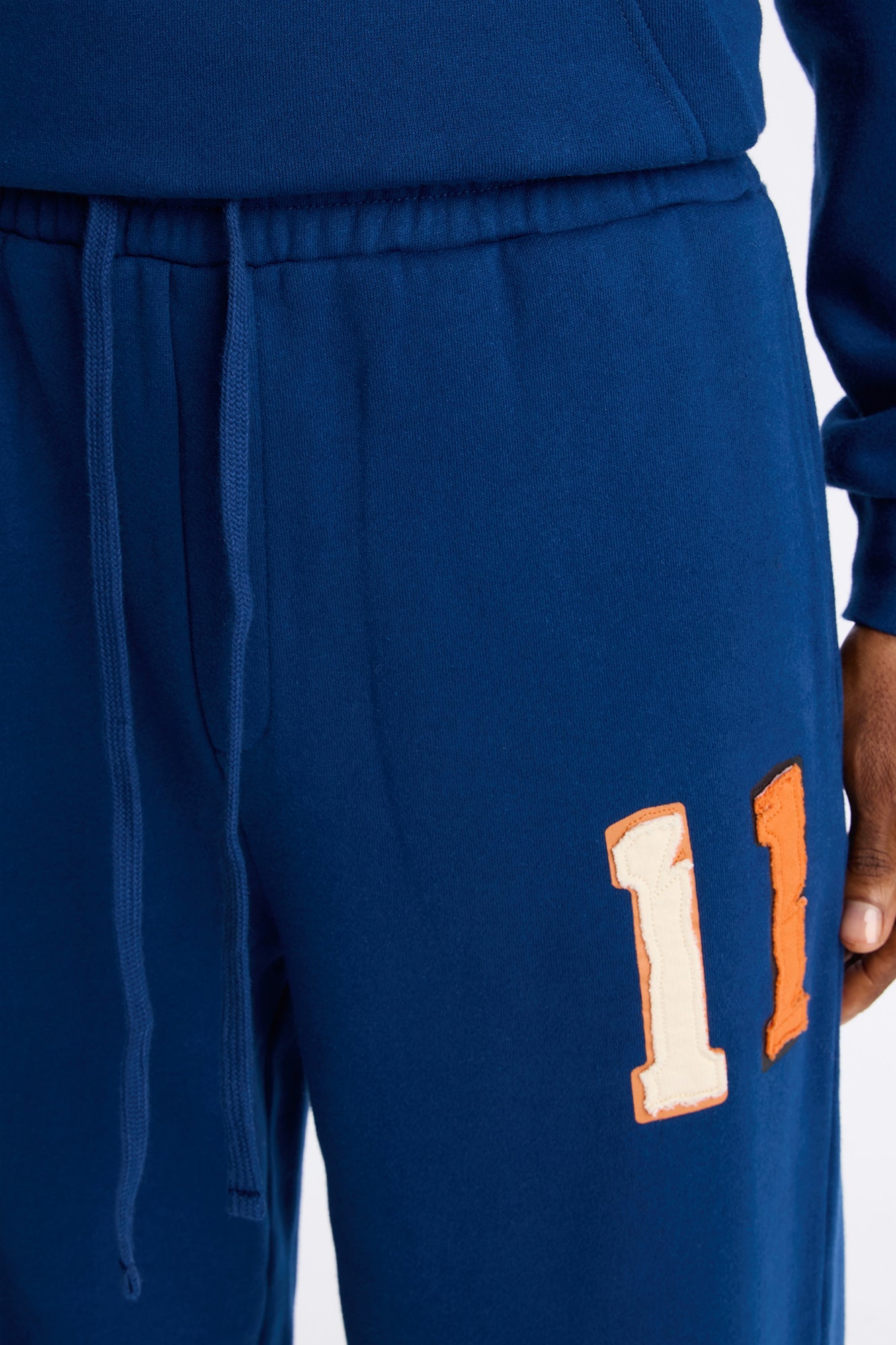 Broadway Patch Sweatpants - Navy