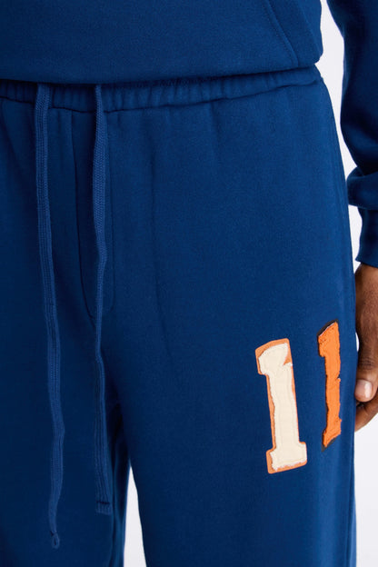 Broadway Patch Sweatpants - Navy
