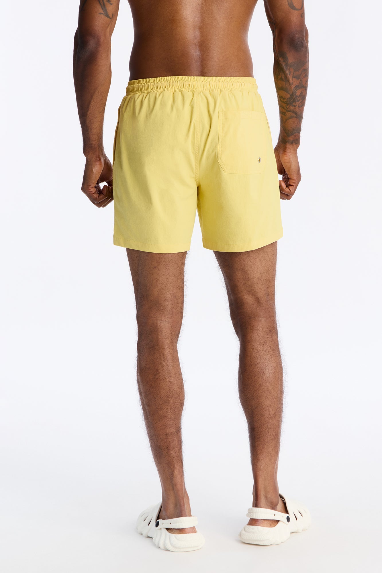Montez Stretch Swim Trunk 6″ - Yellow