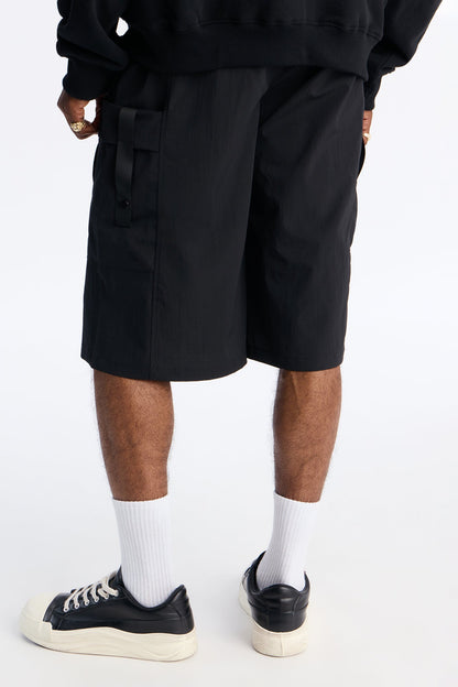 Relaxed Ninth Element Tech Short - Black