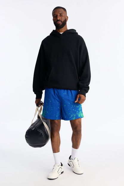 Cosmos Dust Mesh Short - Blue/combo