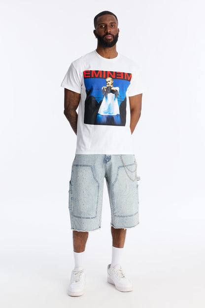 Eminem The Real Slim Shady Short Sleeve Tee - White