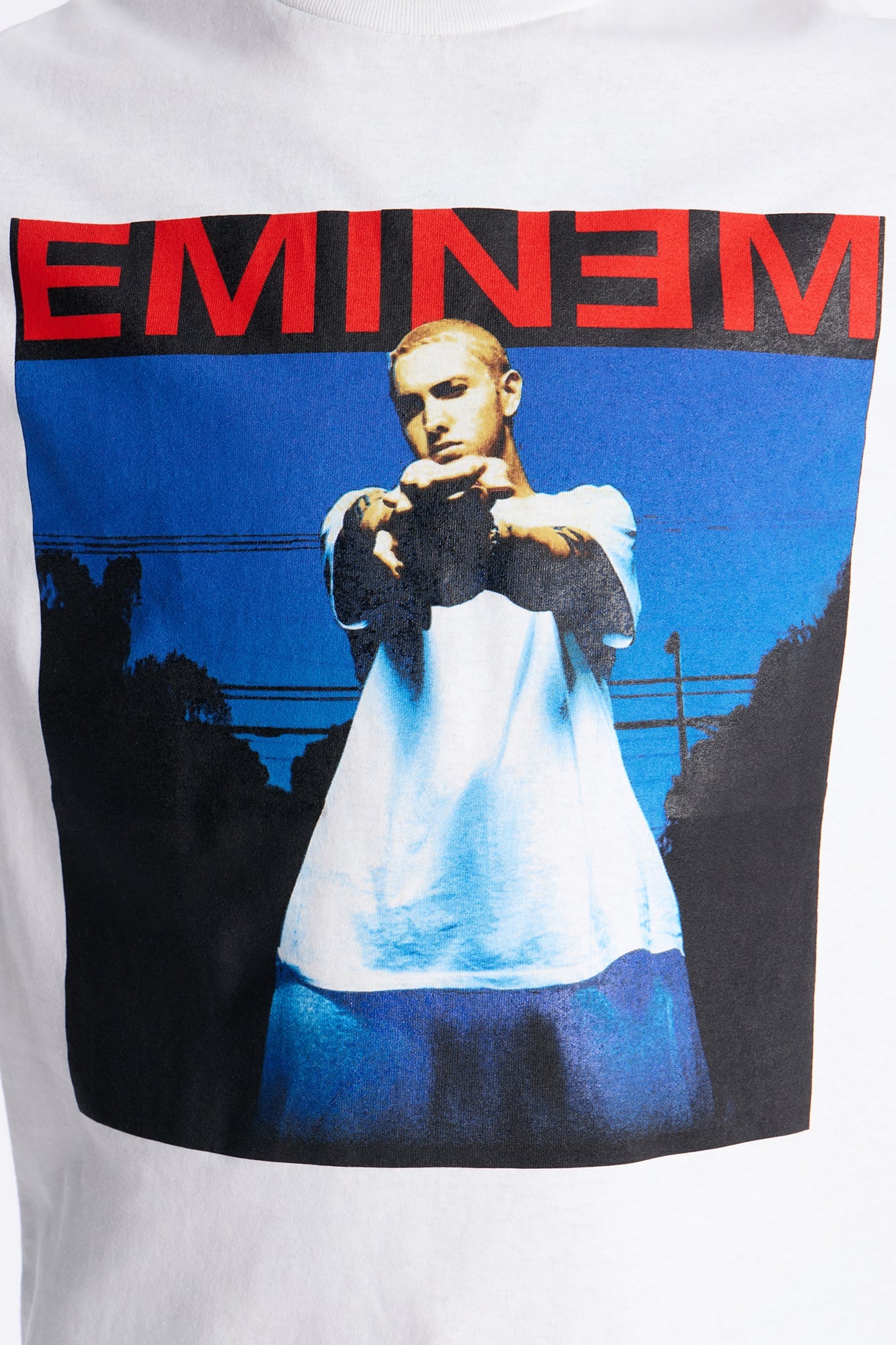 Eminem The Real Slim Shady Short Sleeve Tee - White