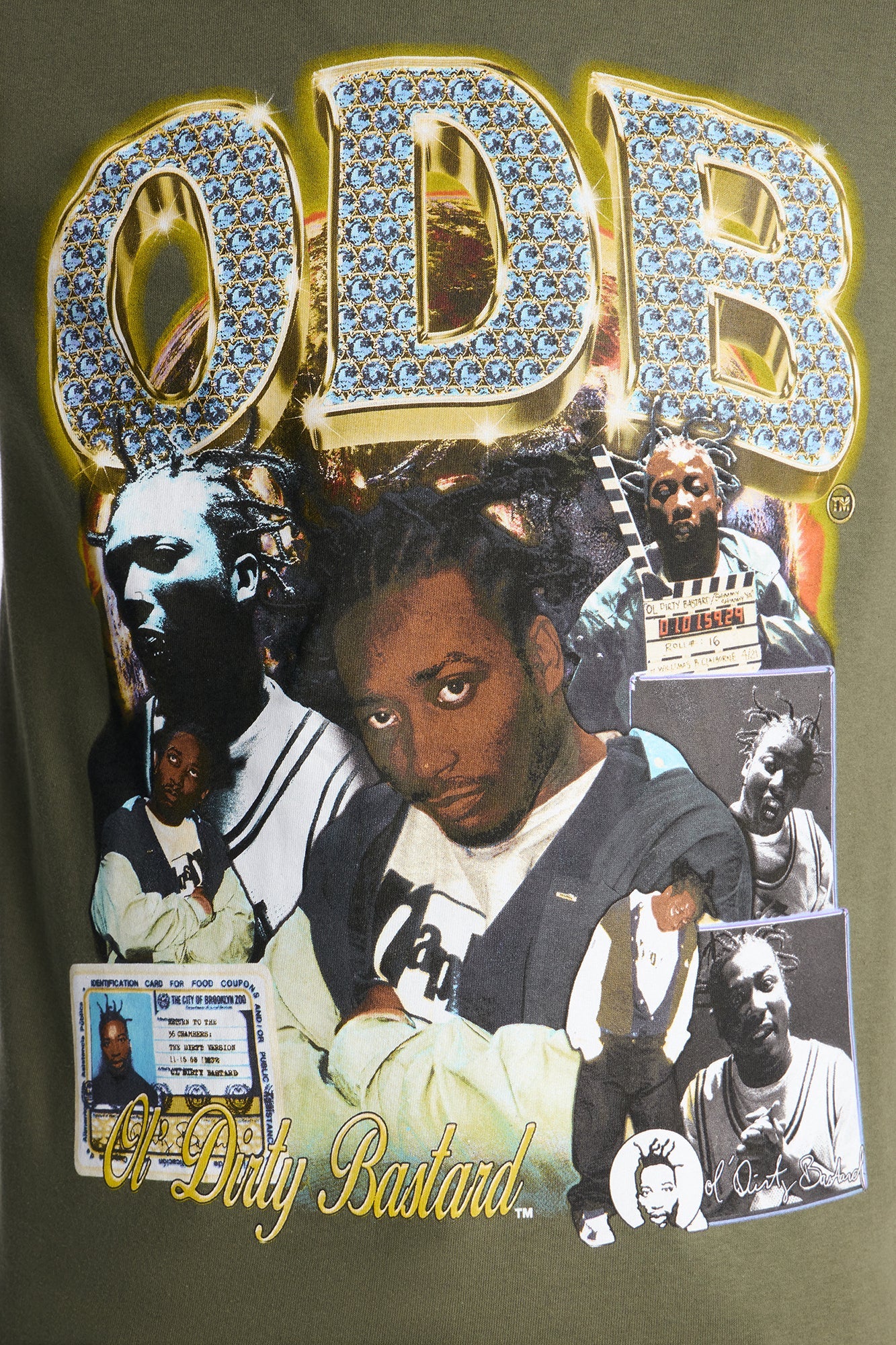 ODB Throwback Short Sleeve Shirt - Olive