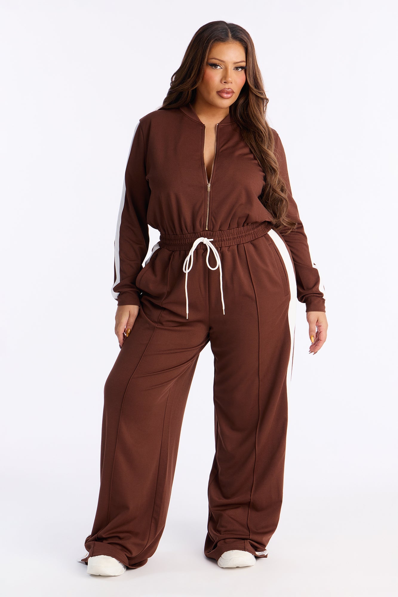 Lianna Jumpsuit - Chocolate