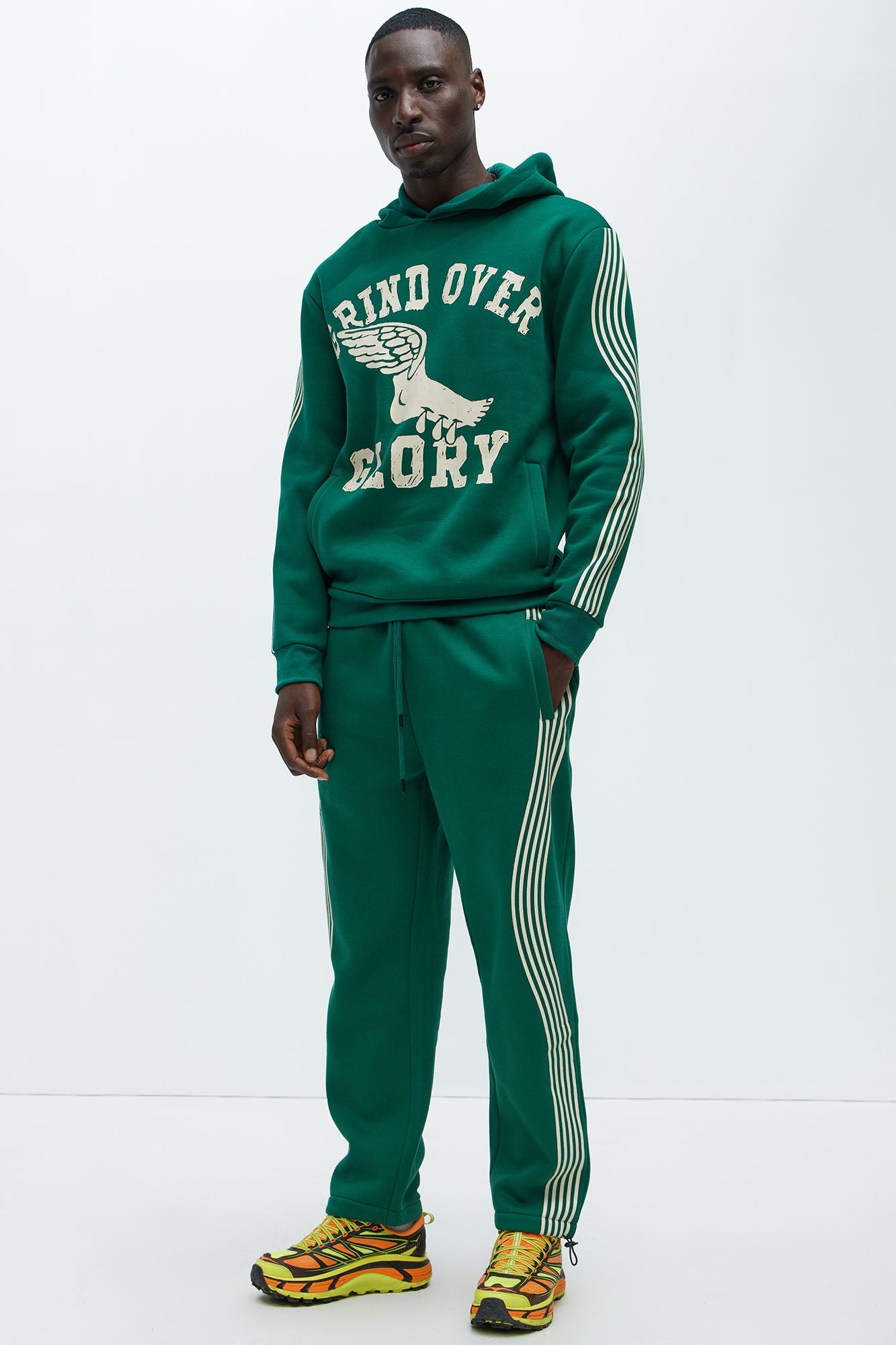 Grind Over Glory Hoodie - Green