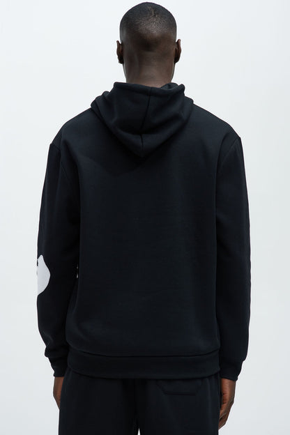 Heartless And Heartbroken Hoodie - Black