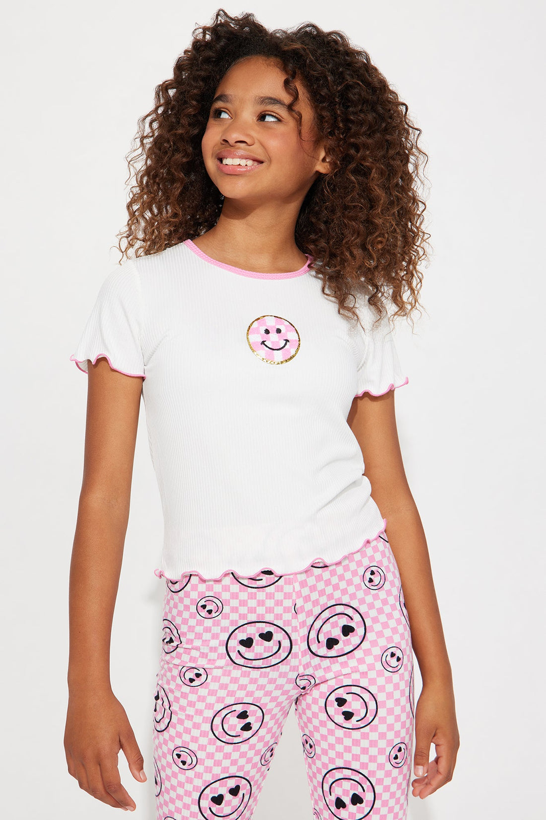 Mini Your Favorite Friend Legging Set - Pink