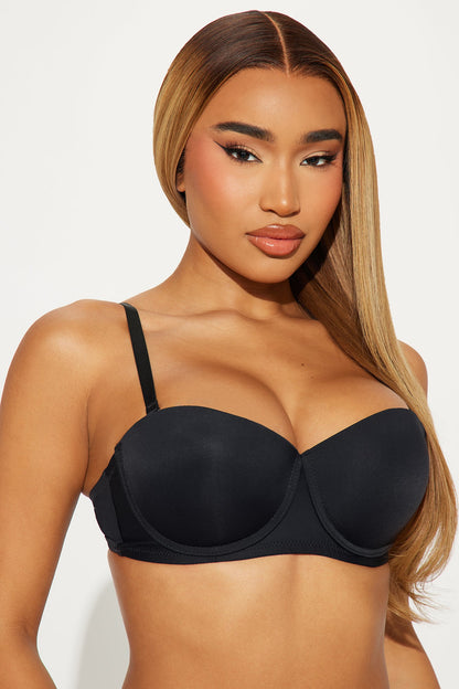 Hit Those Angles Multi Way Bra - Black