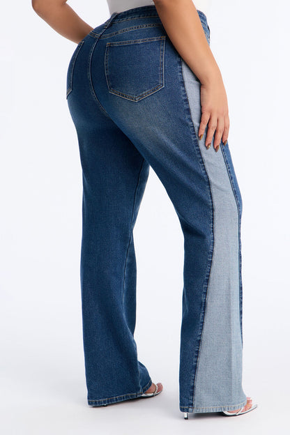 Trail Rides Stretch Flare Jeans - Dark Wash