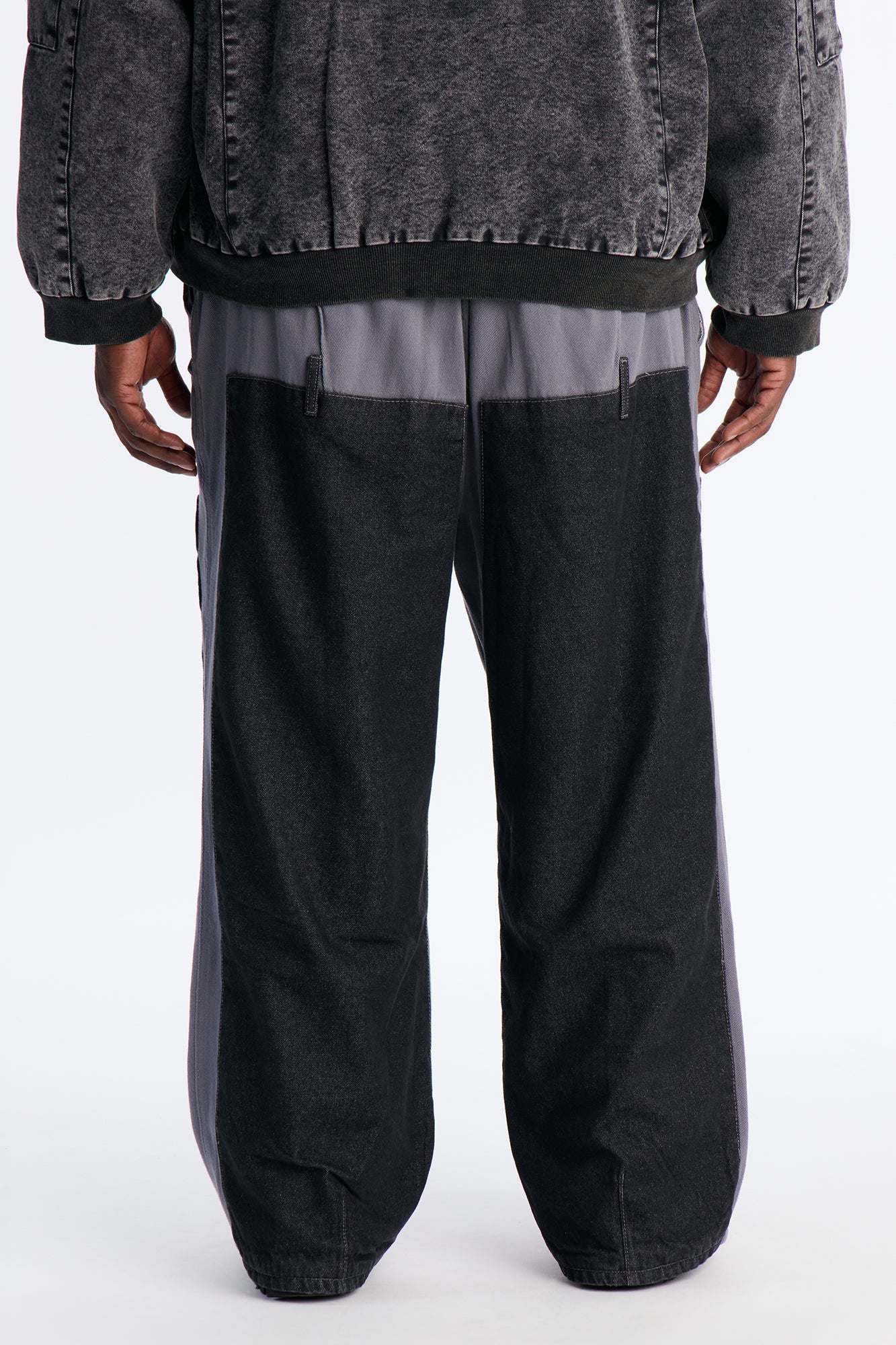 Straight Assemblage Hybrid Pant - Blue/combo