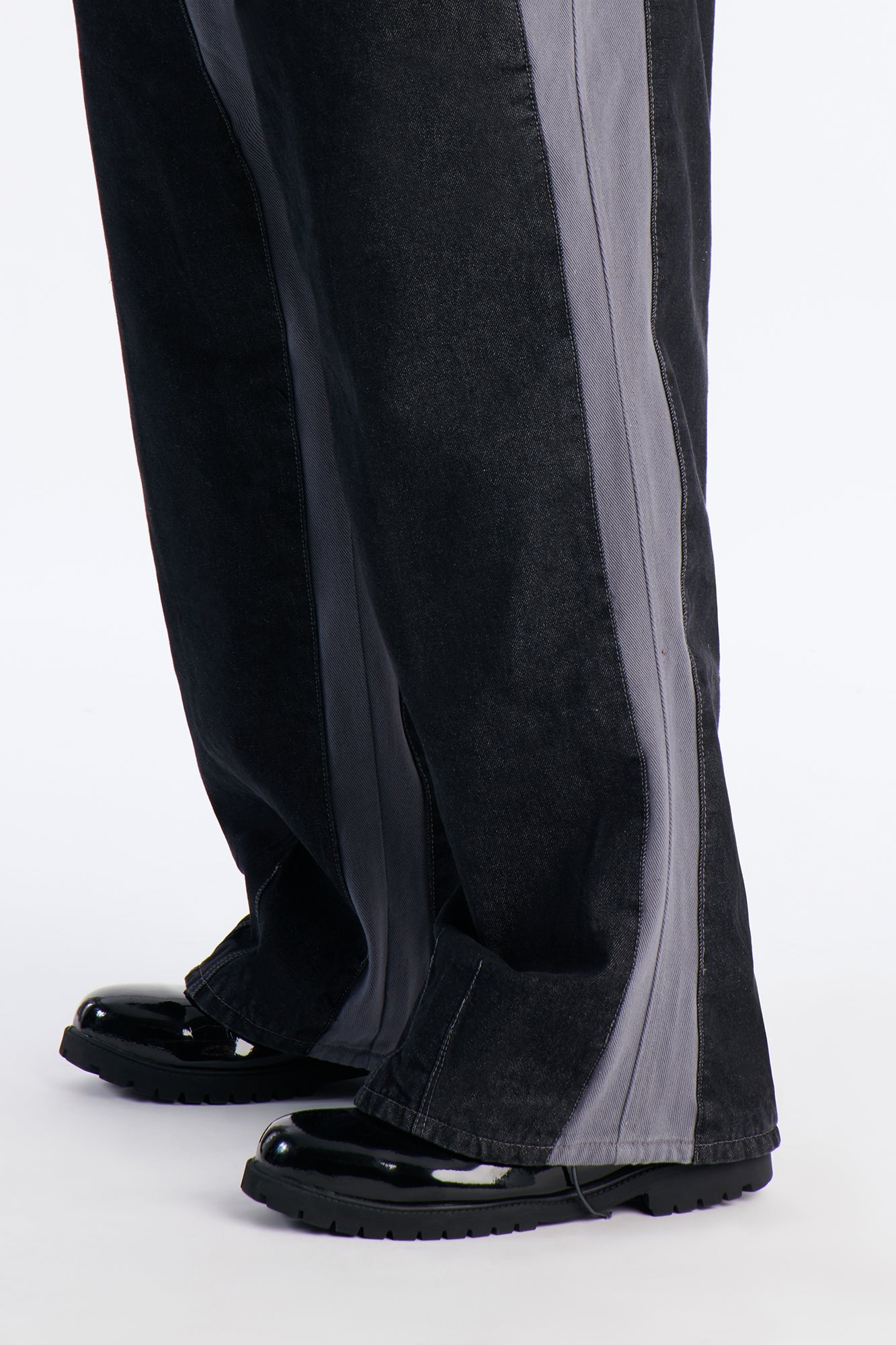 Straight Assemblage Hybrid Pant - Blue/combo