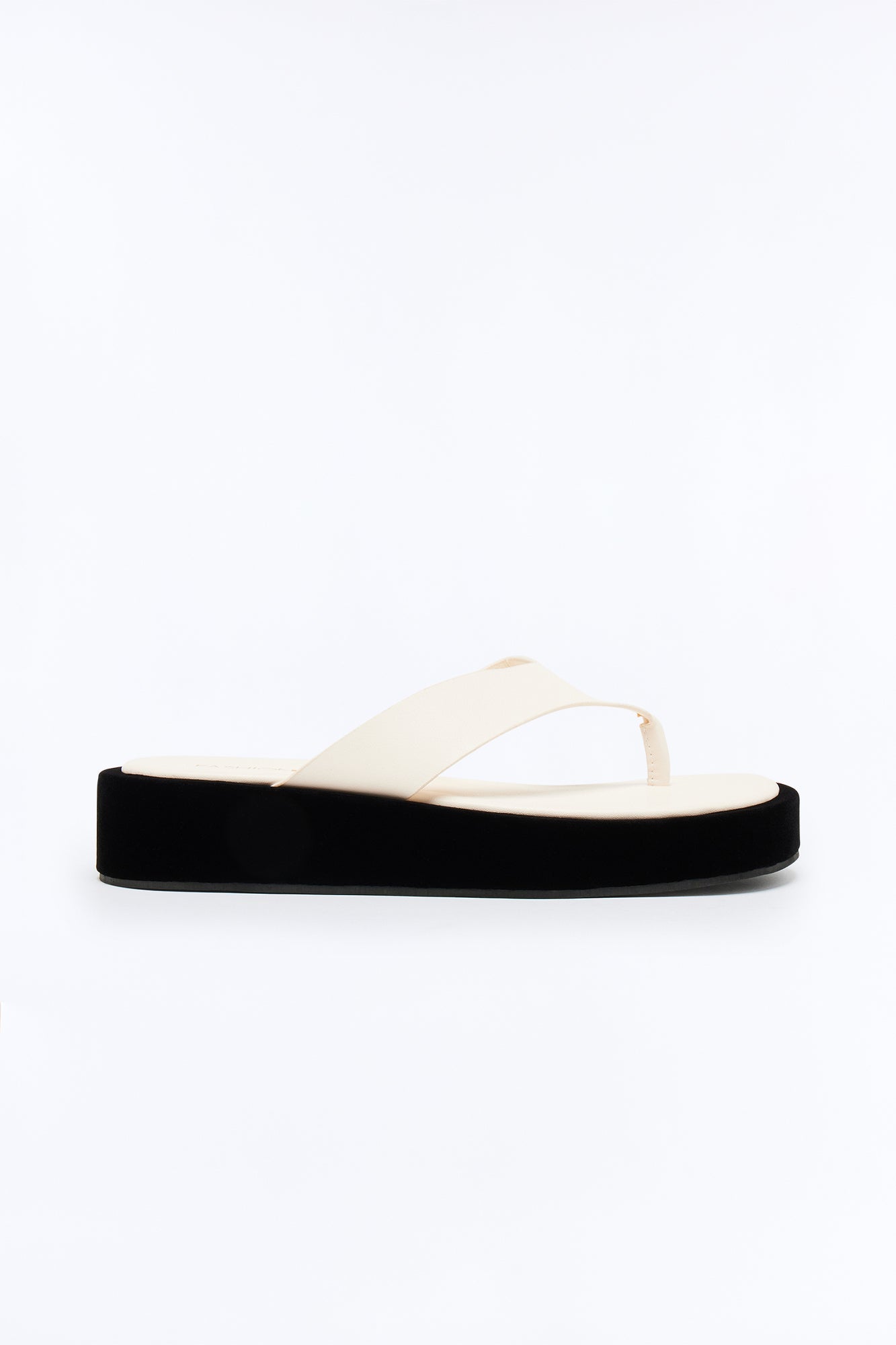 Chels Platform Flip Flops - Ivory