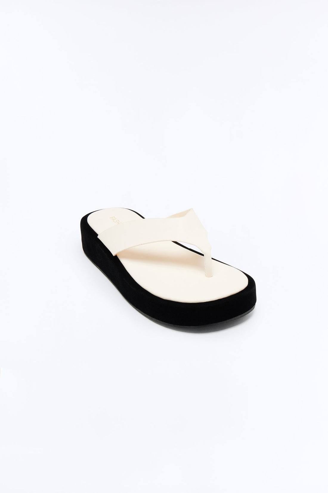 Chels Platform Flip Flops - Ivory