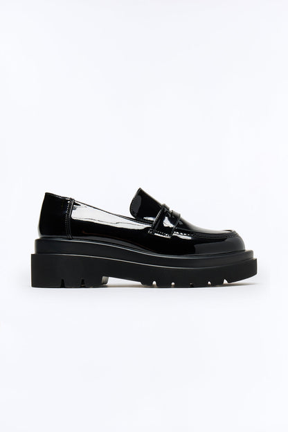 Girl Code Loafers - Black