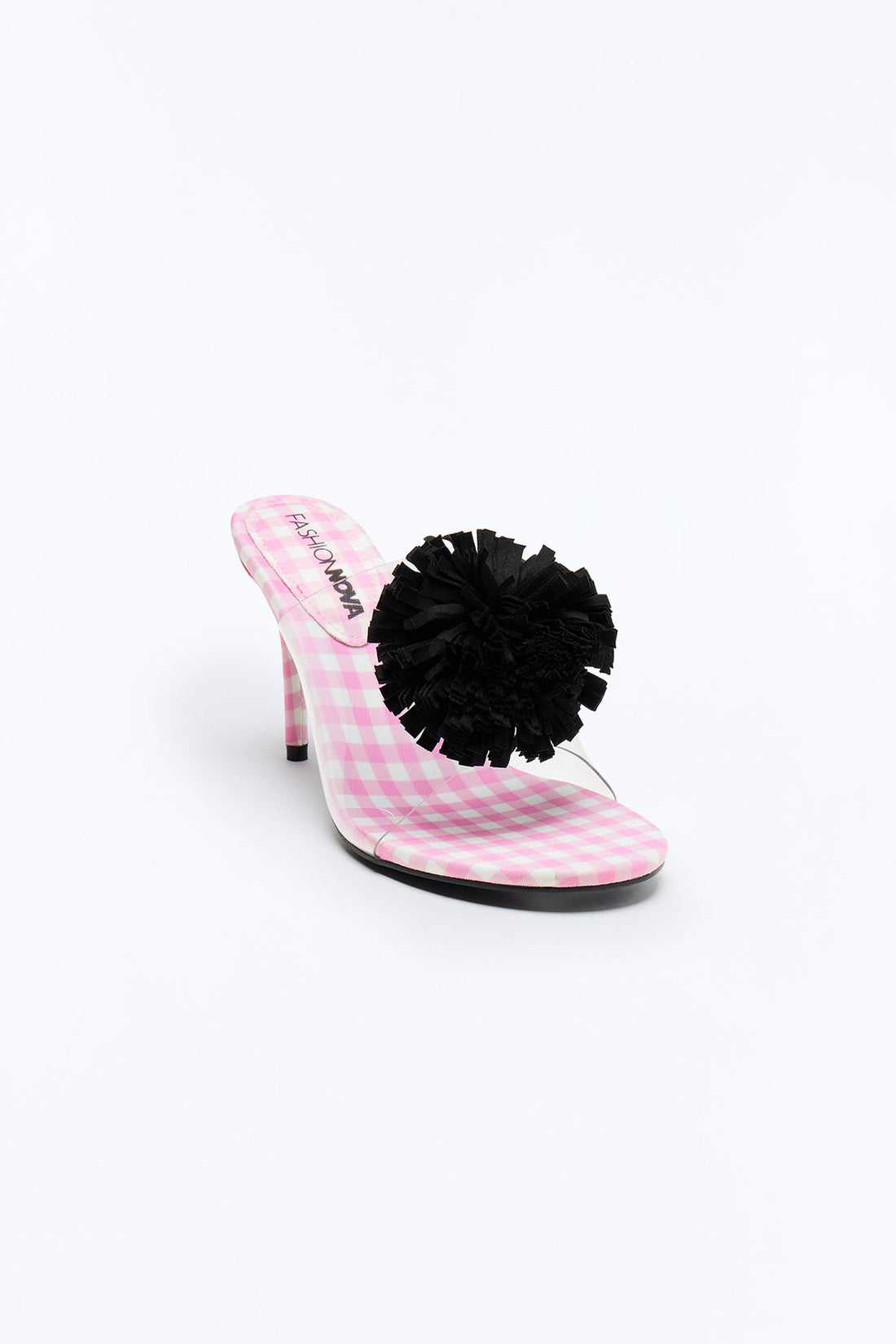 Nulive Flower Stiletto Heels - Pink