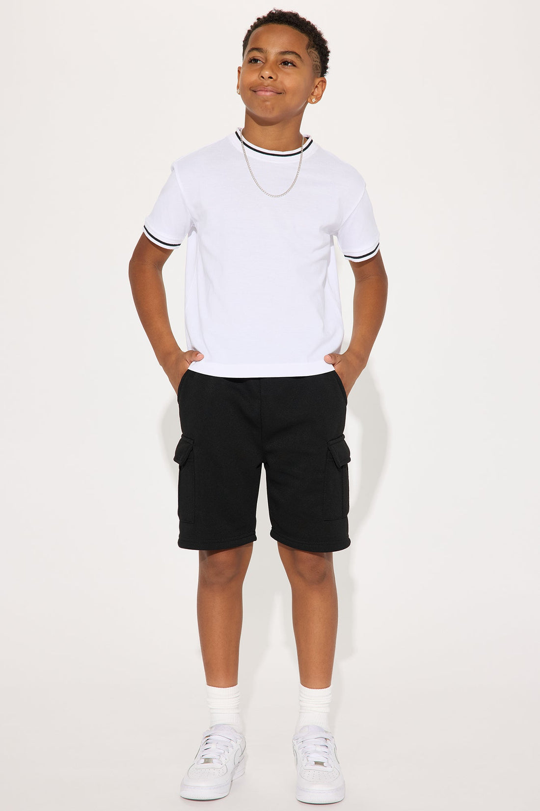 Mini Fly Vibes Cargo Short - Black