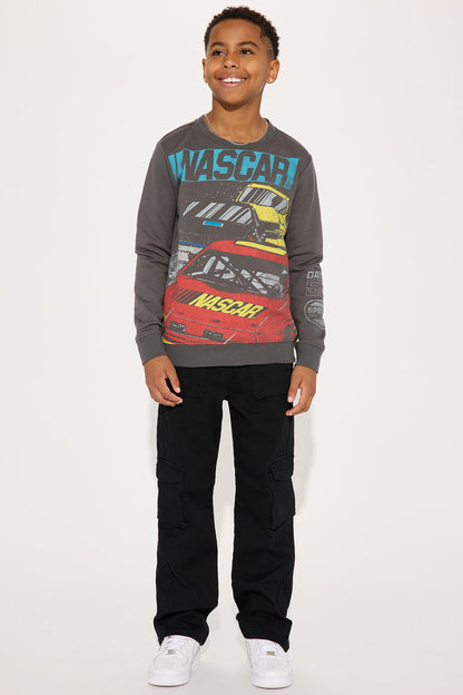 Mini NASCAR Daytona 500 Crewneck Sweater - Charcoal