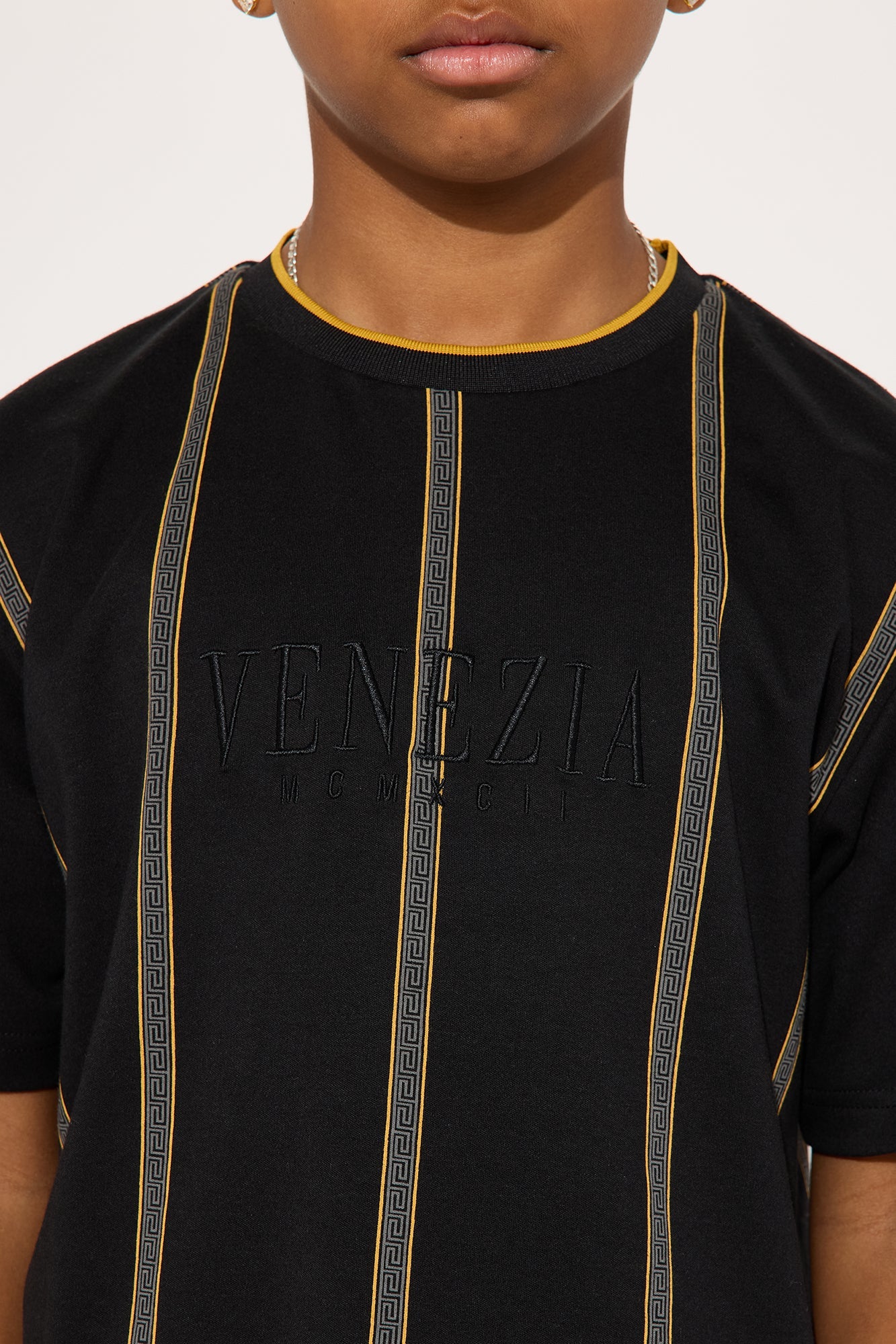 Mini My Lifestyle Striped Top - Black/combo