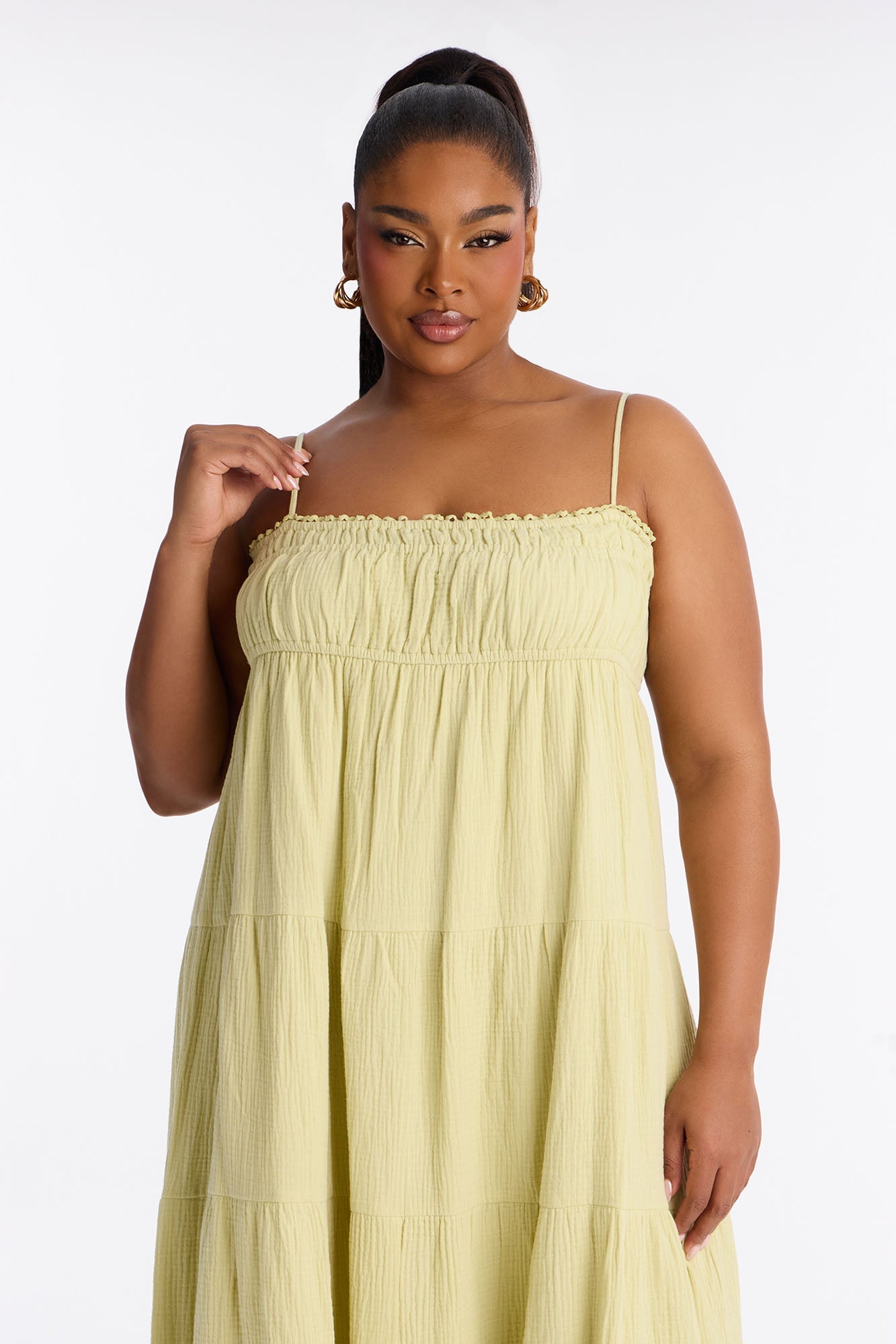 Heidi Flowy Maxi Dress - Sage