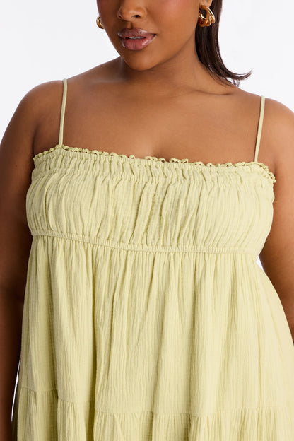 Heidi Flowy Maxi Dress - Sage