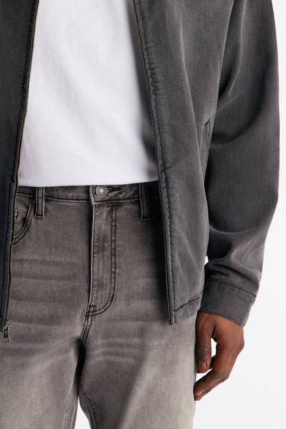 Stacked Skinny Flare Ashland Jean - Black Wash