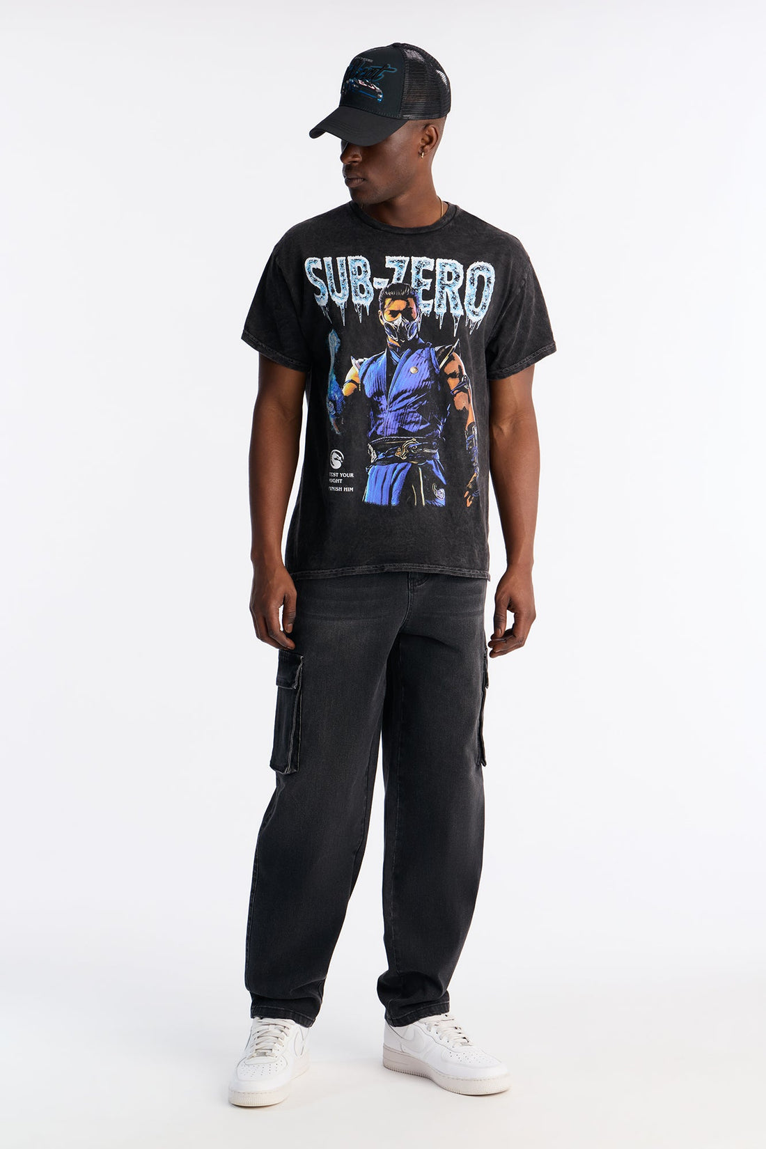 Your Everyday Relaxed Cargo Jean - Black Wash