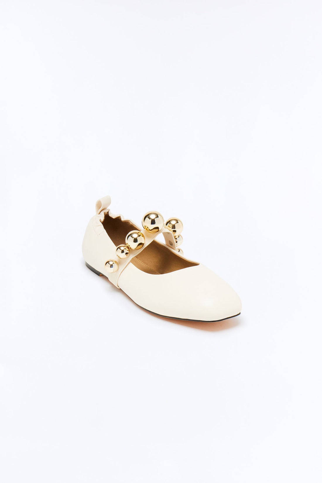 Kember Hardware Flats - Cream